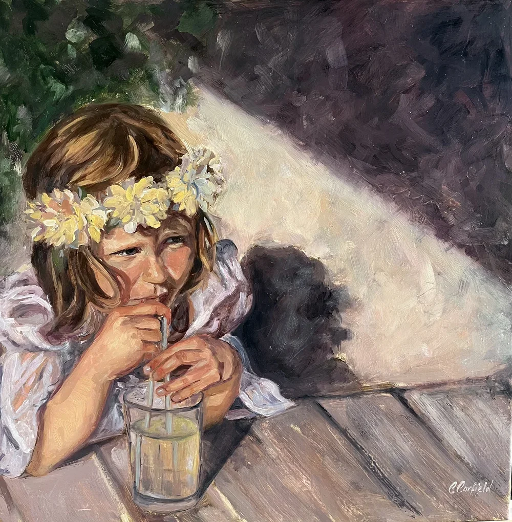 A Small Pause in Summer, Oil on Linen