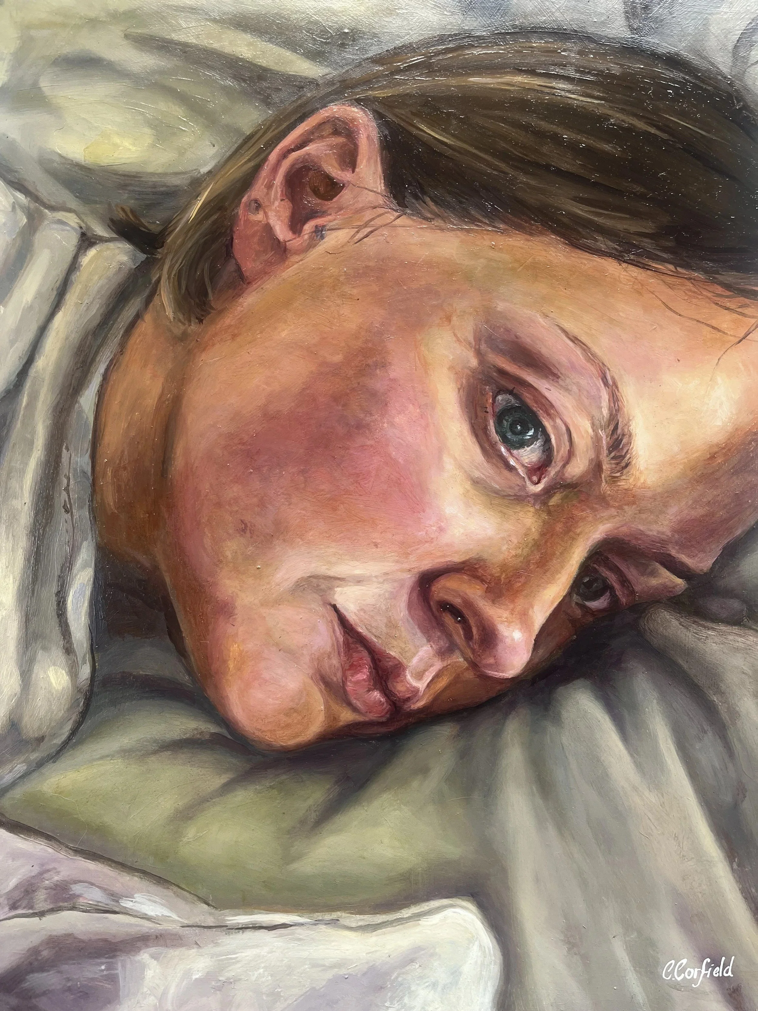 Held in Quiet, Oil on Linen