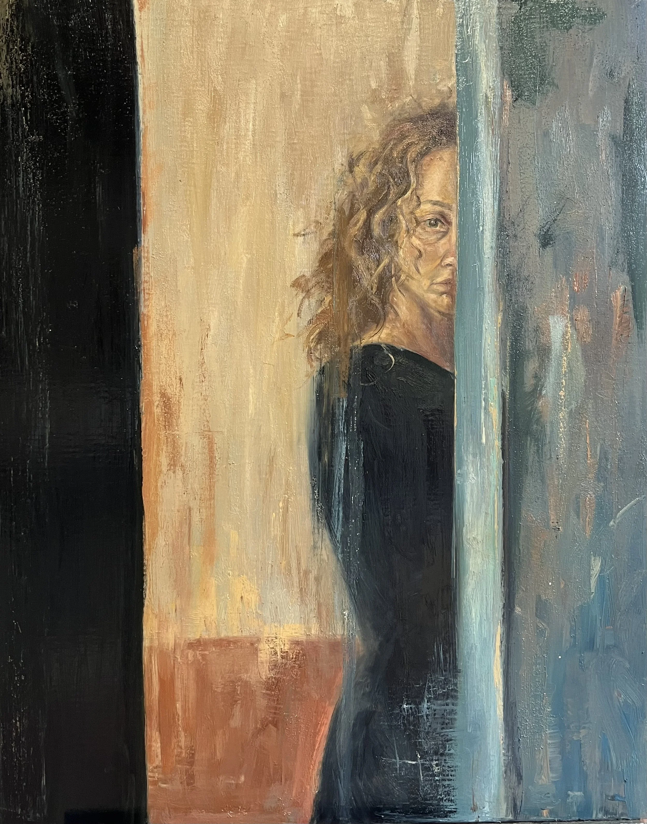 The Divide, Oil on Linen, 24 x 30"