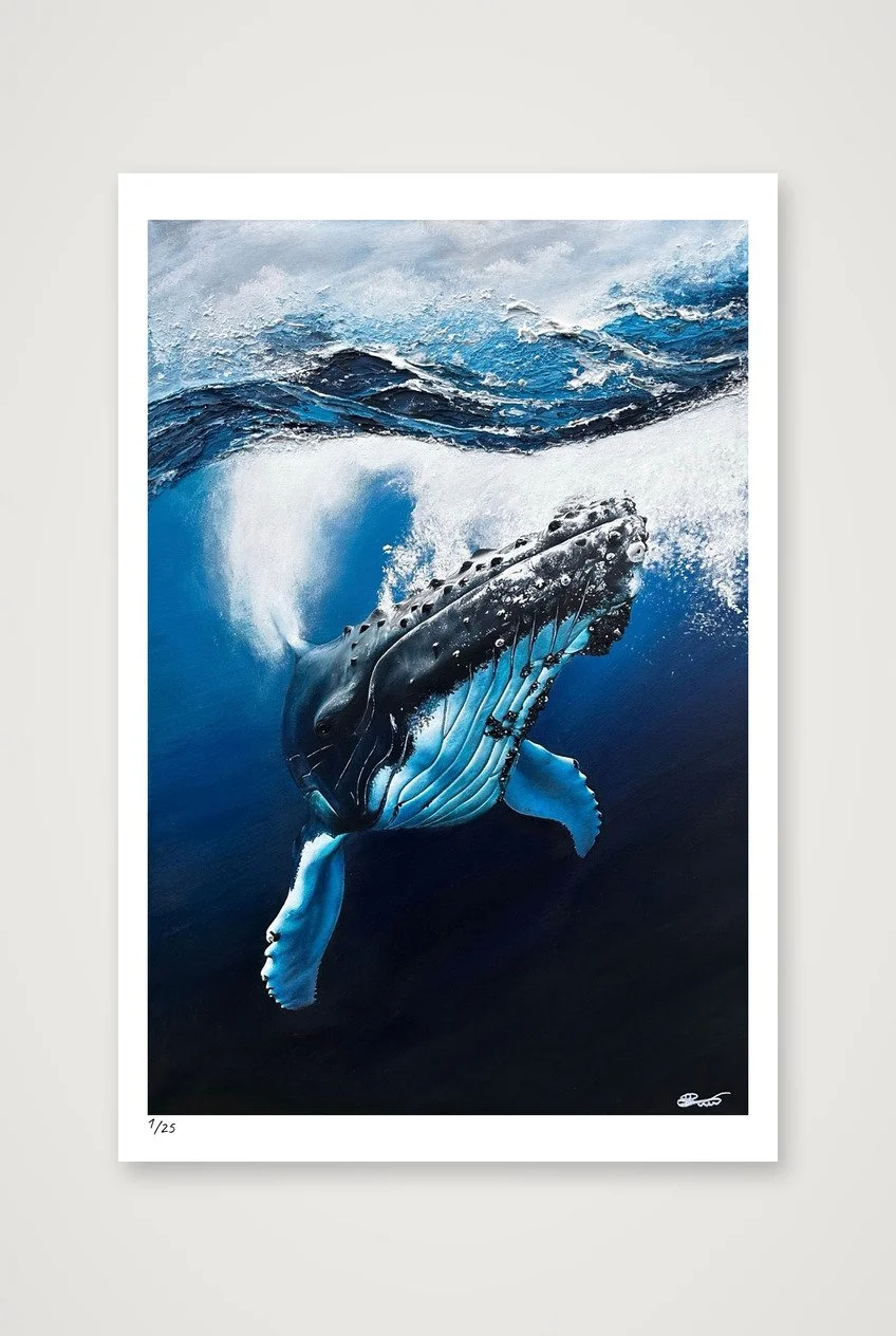 Beneath the storm | Giclée print