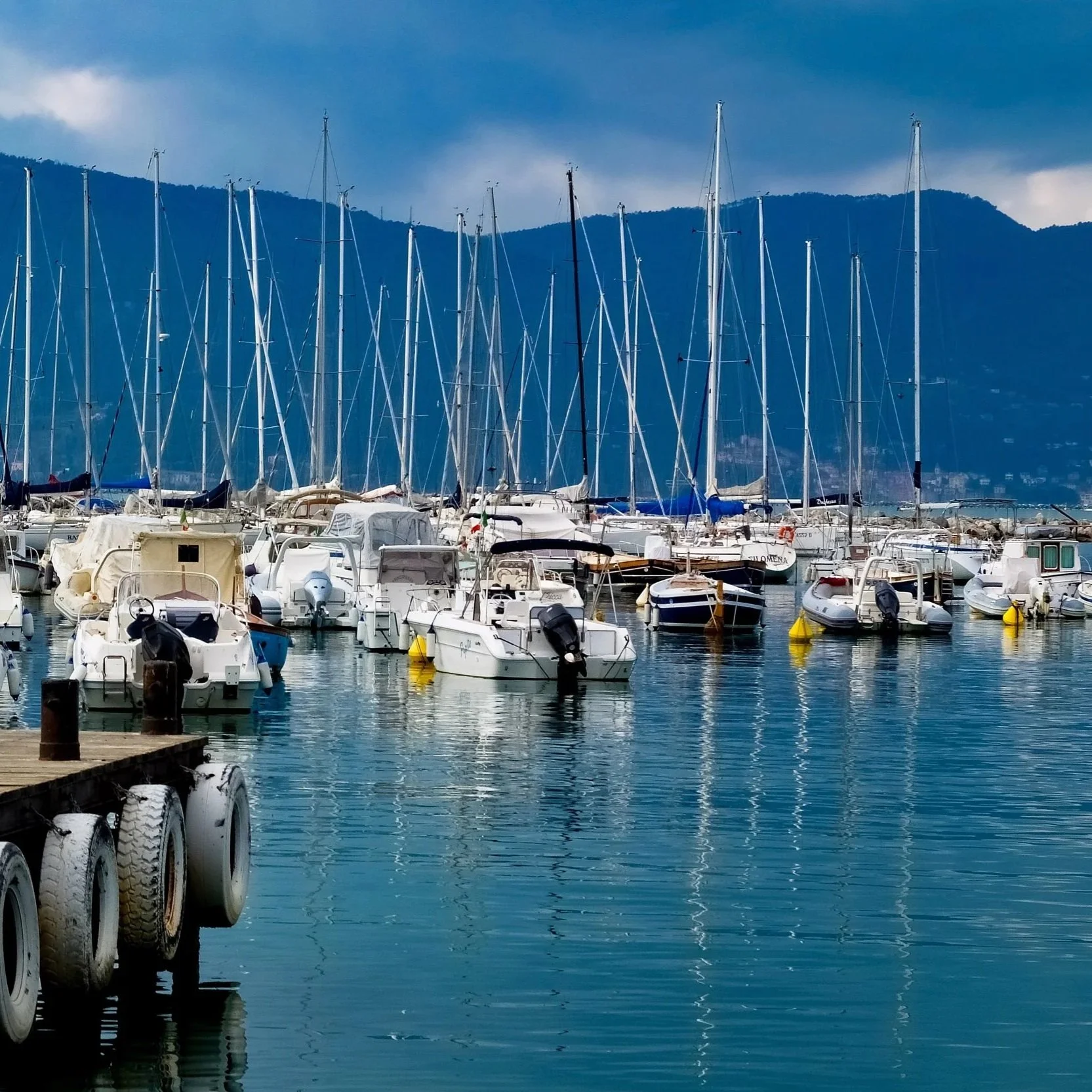 Vista panoramica di Lerici nel Golfo dei Poeti