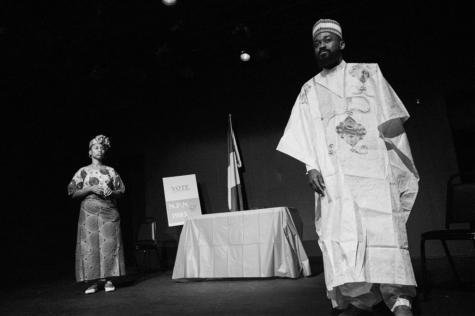 1983, The Chain Theater, Taiwo Aloba 