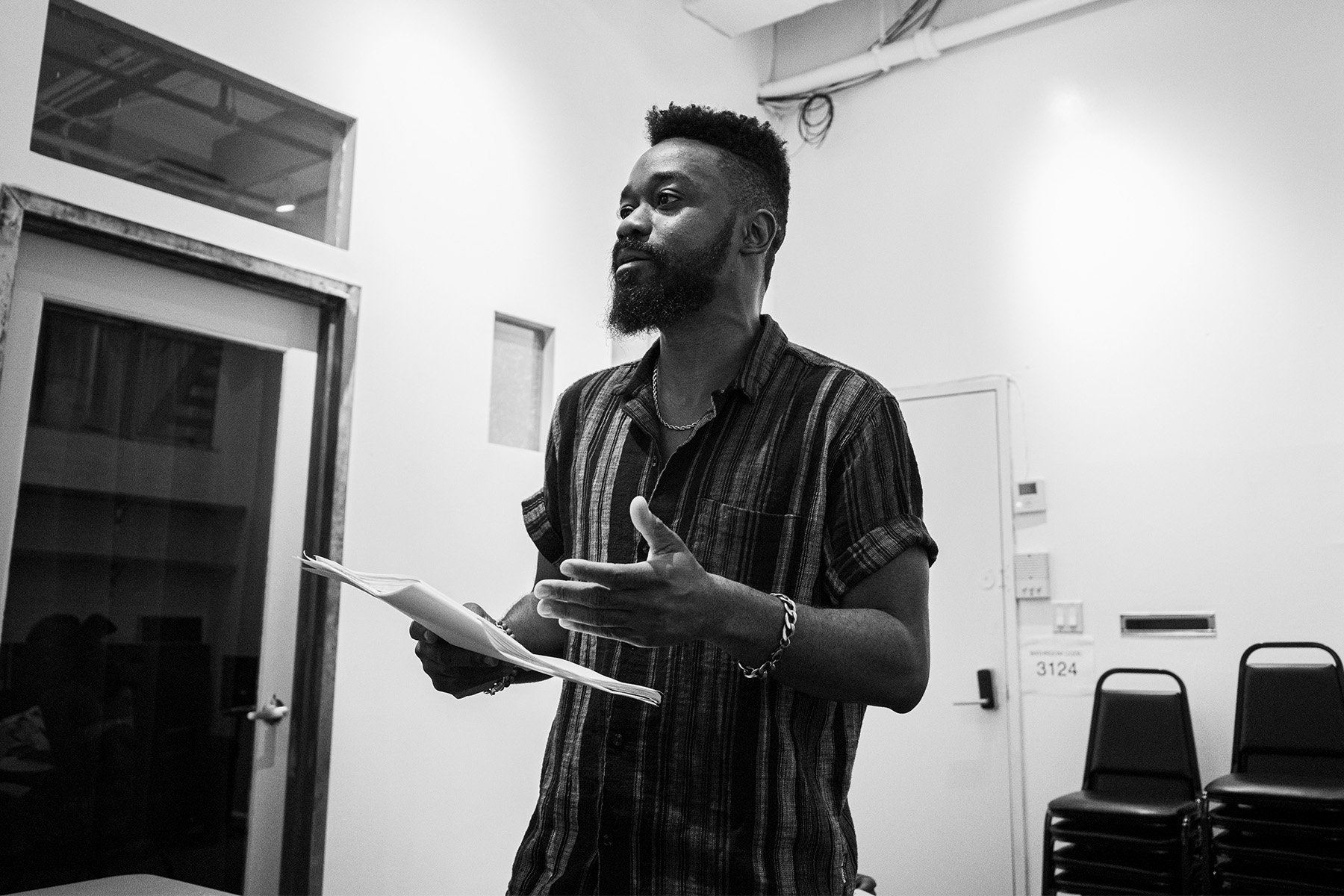 Rehearsal, 1983, The Chain Theater, Taiwo Aloba 
