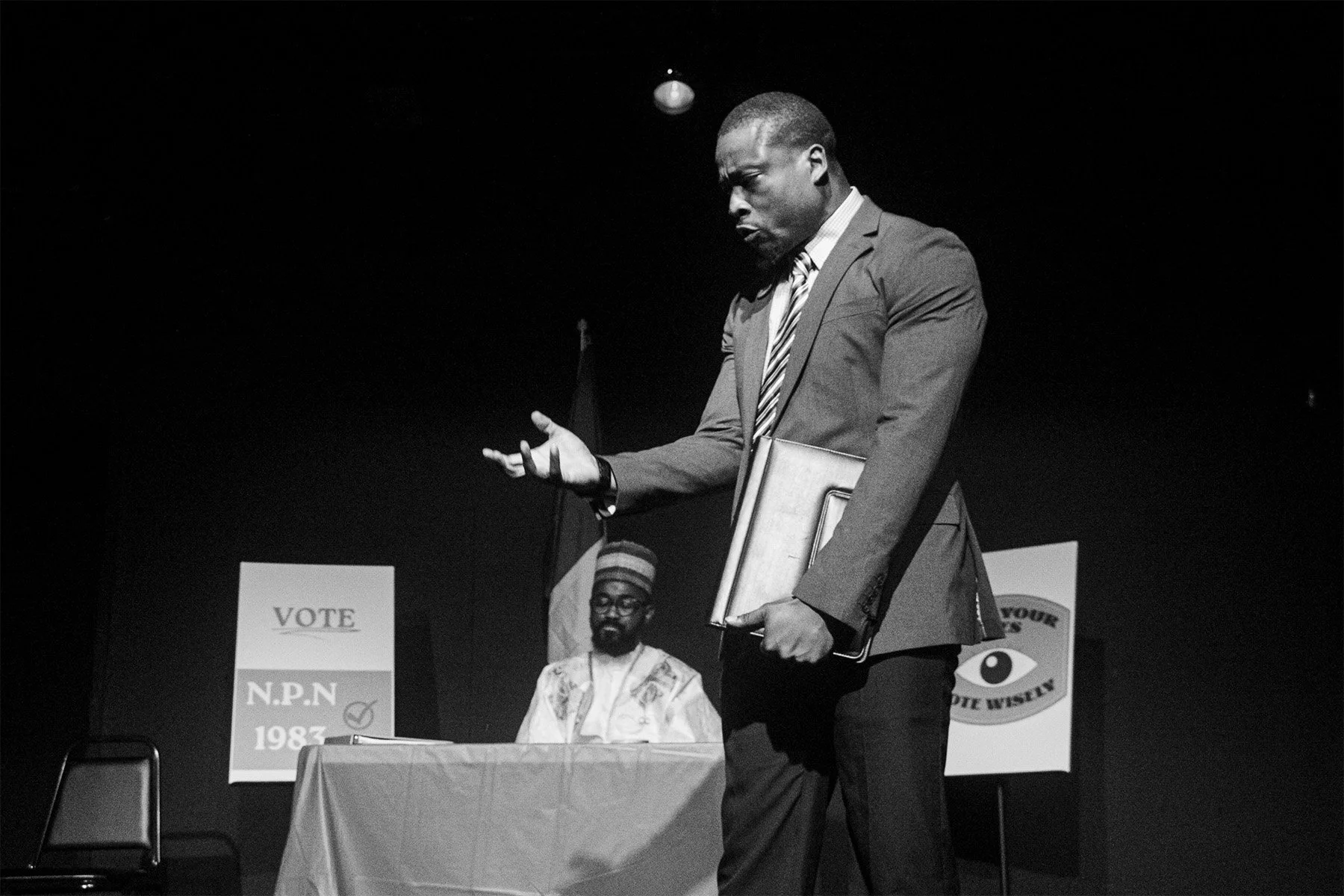 1983, The Chain Theater, Taiwo Aloba 