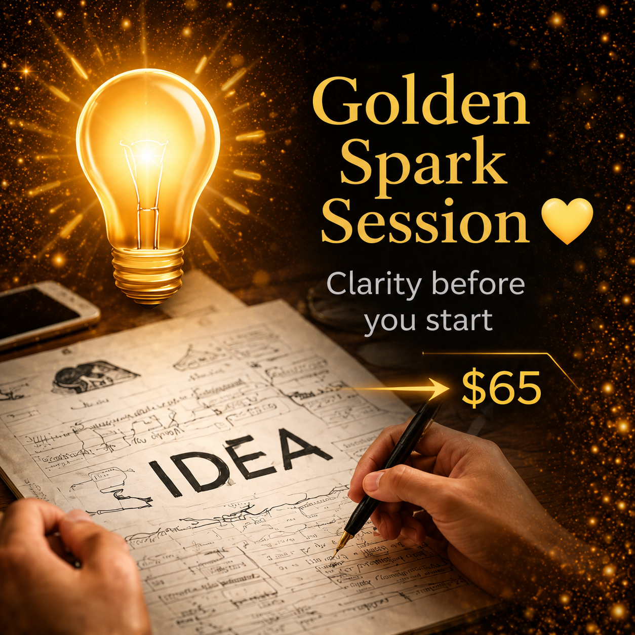 Golden Spark Session (Clarity Session)