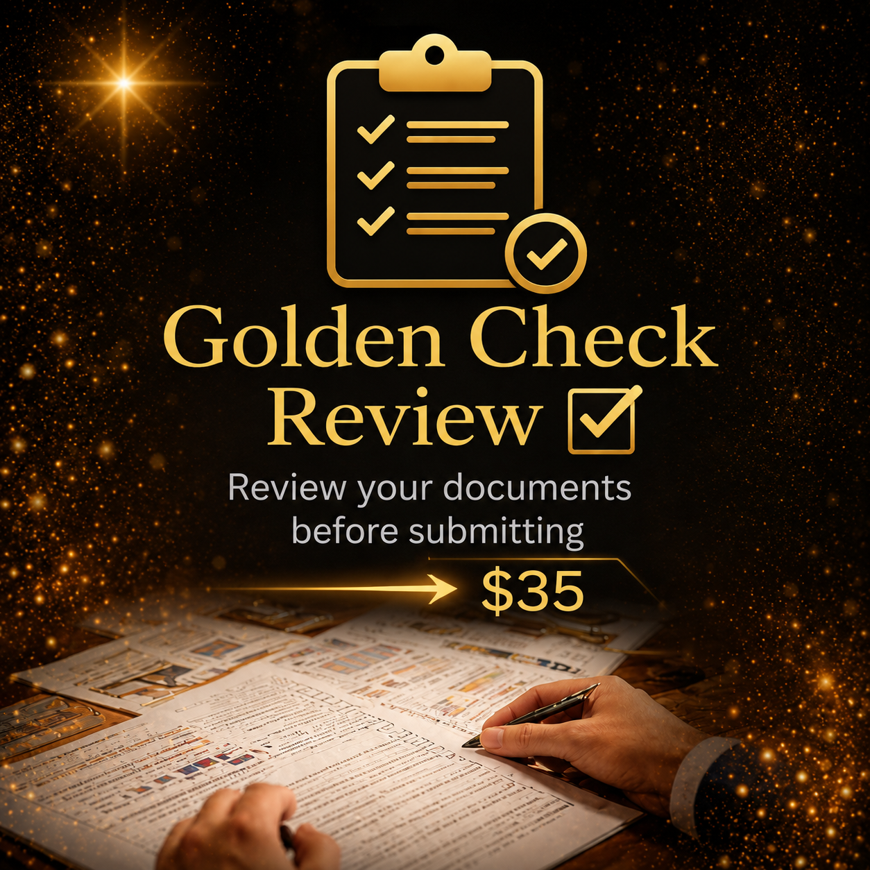 Golden Check Review (Document Review)