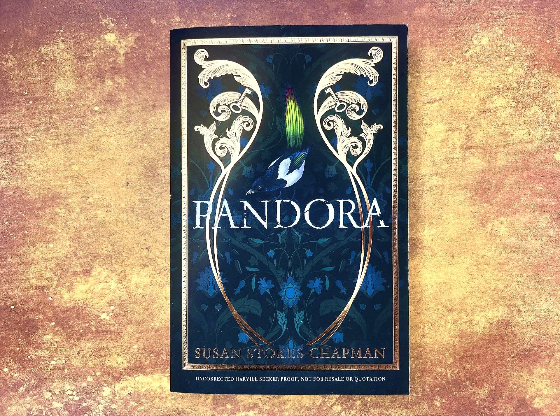 PANDORA – UK Paperback Proof