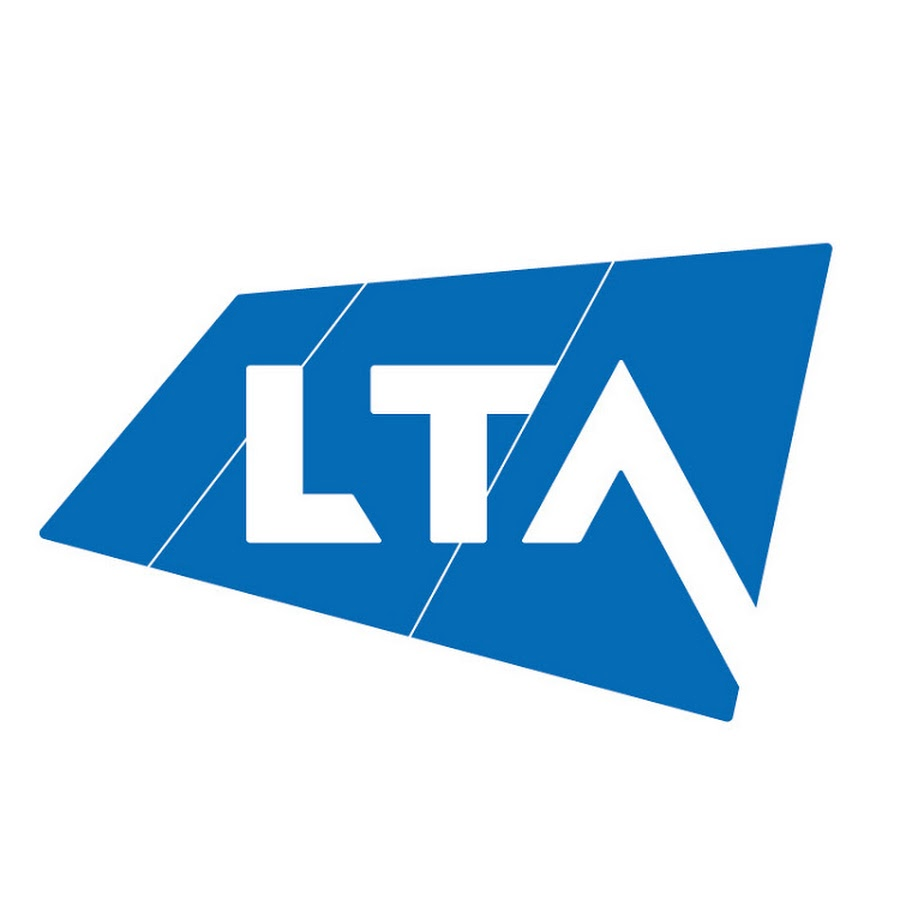 3D LT logo in blue on black background with an arrow shape