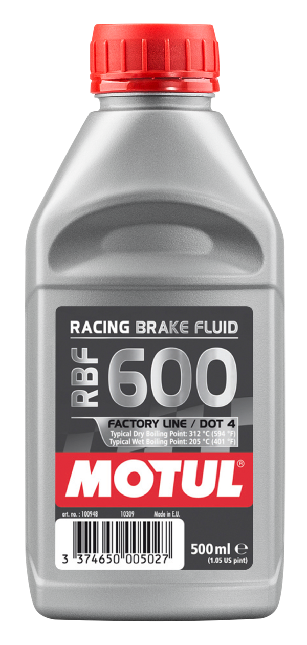Motul RBF 600 High Temp Dot 4 Brake Fluid 500ml