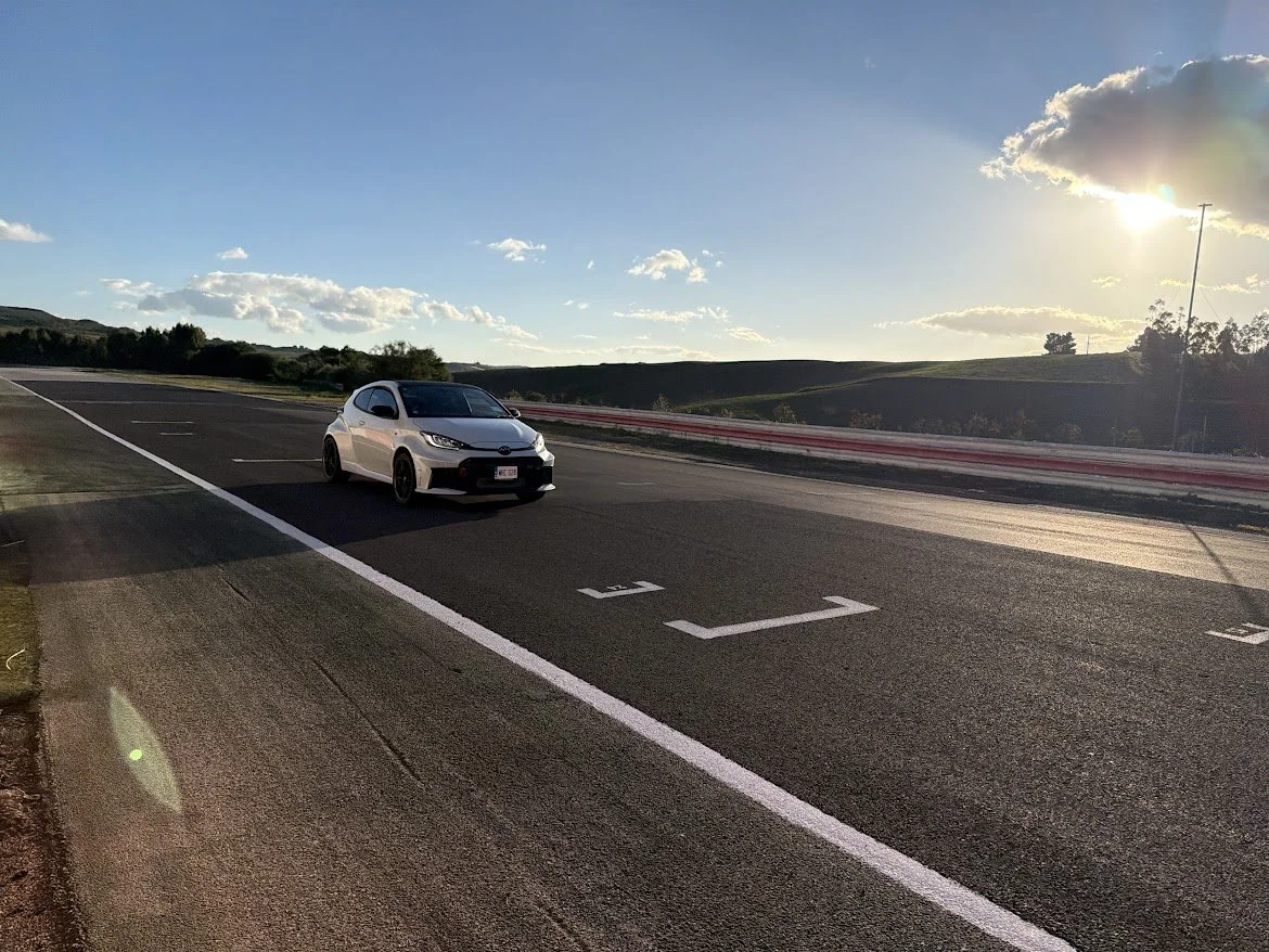 Toyota track day at Racalmuto circuit Sicily