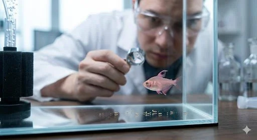 Hay que observar a los peces durante cuarentena