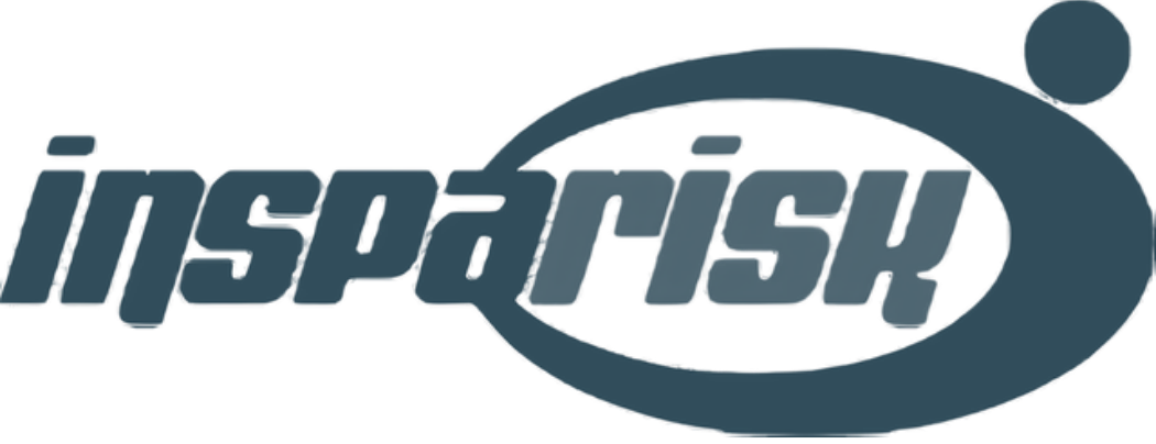 Inspireask logo with stylized text and a circular orbit design surrounding the word.
