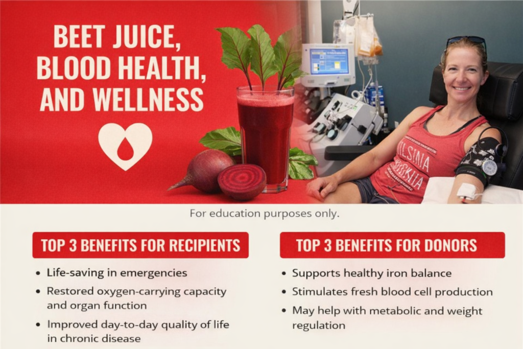 Why Blood Health Matters: A Health Coach’s Story + Beet Juice Benefits