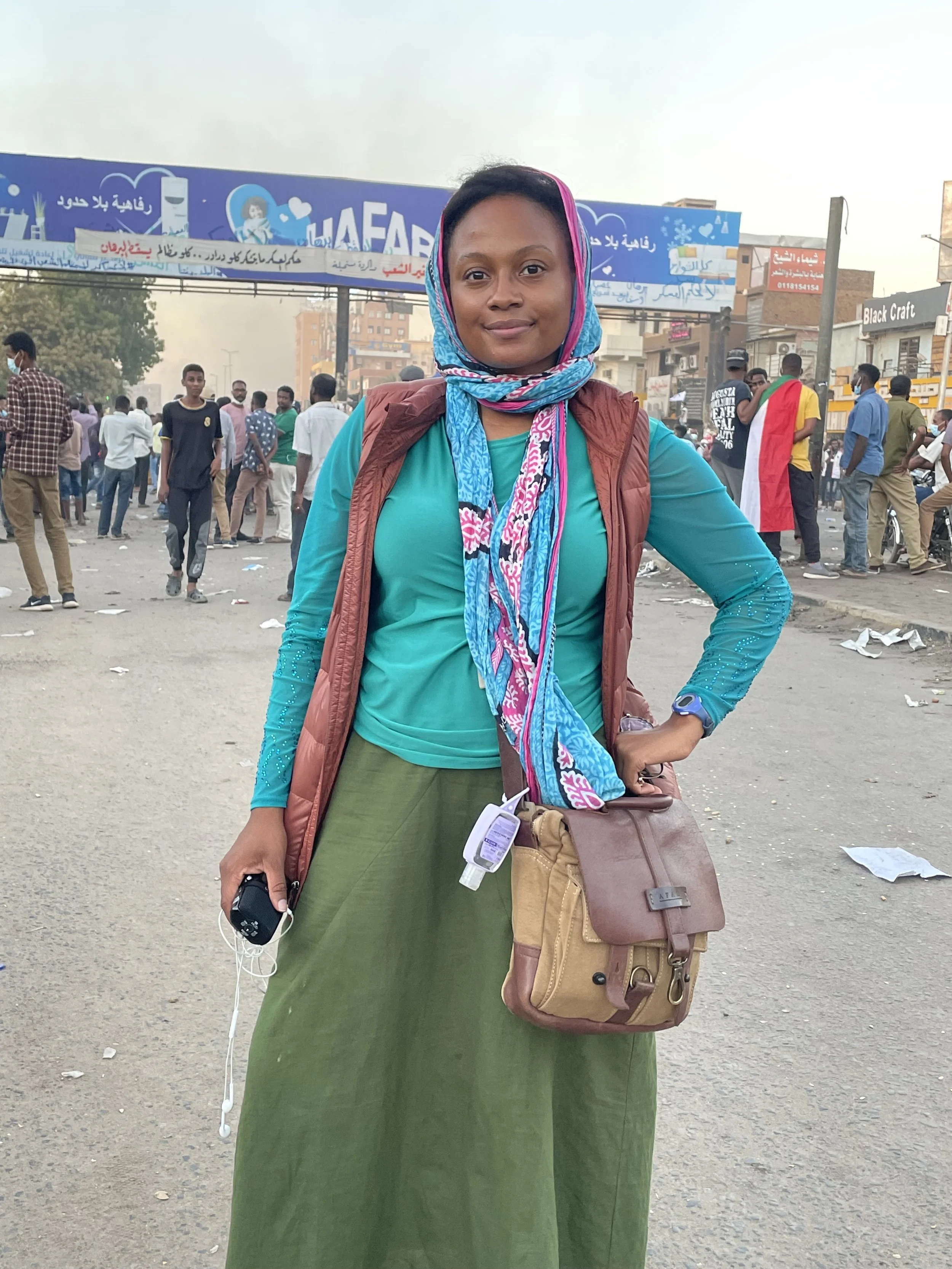 Covering the anti-coup protests in Khartoum, Sudan (2021)