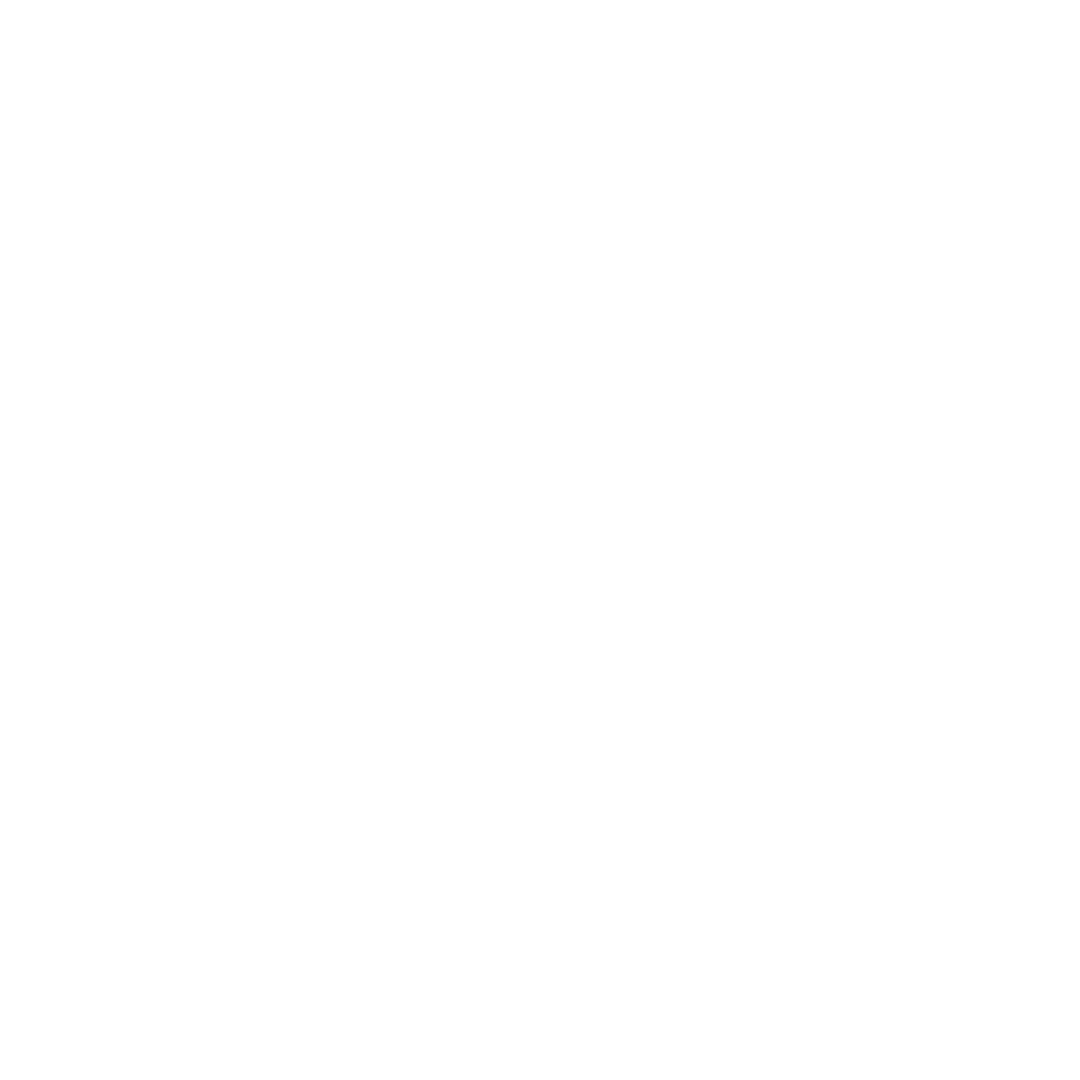 Outline of a seashell on a black background.