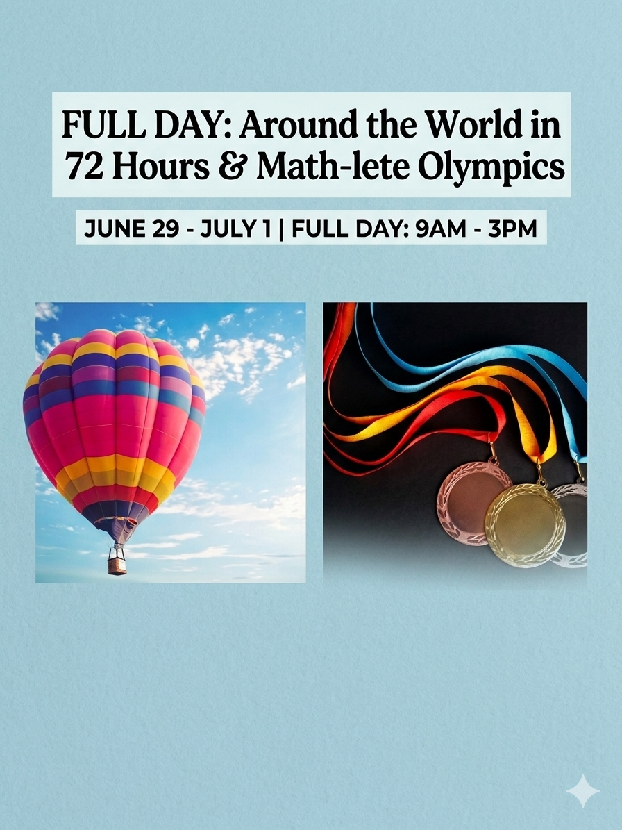 World Traveler & Athlete Learning Lab | June 29 - July 1 | 10AM - 3PM