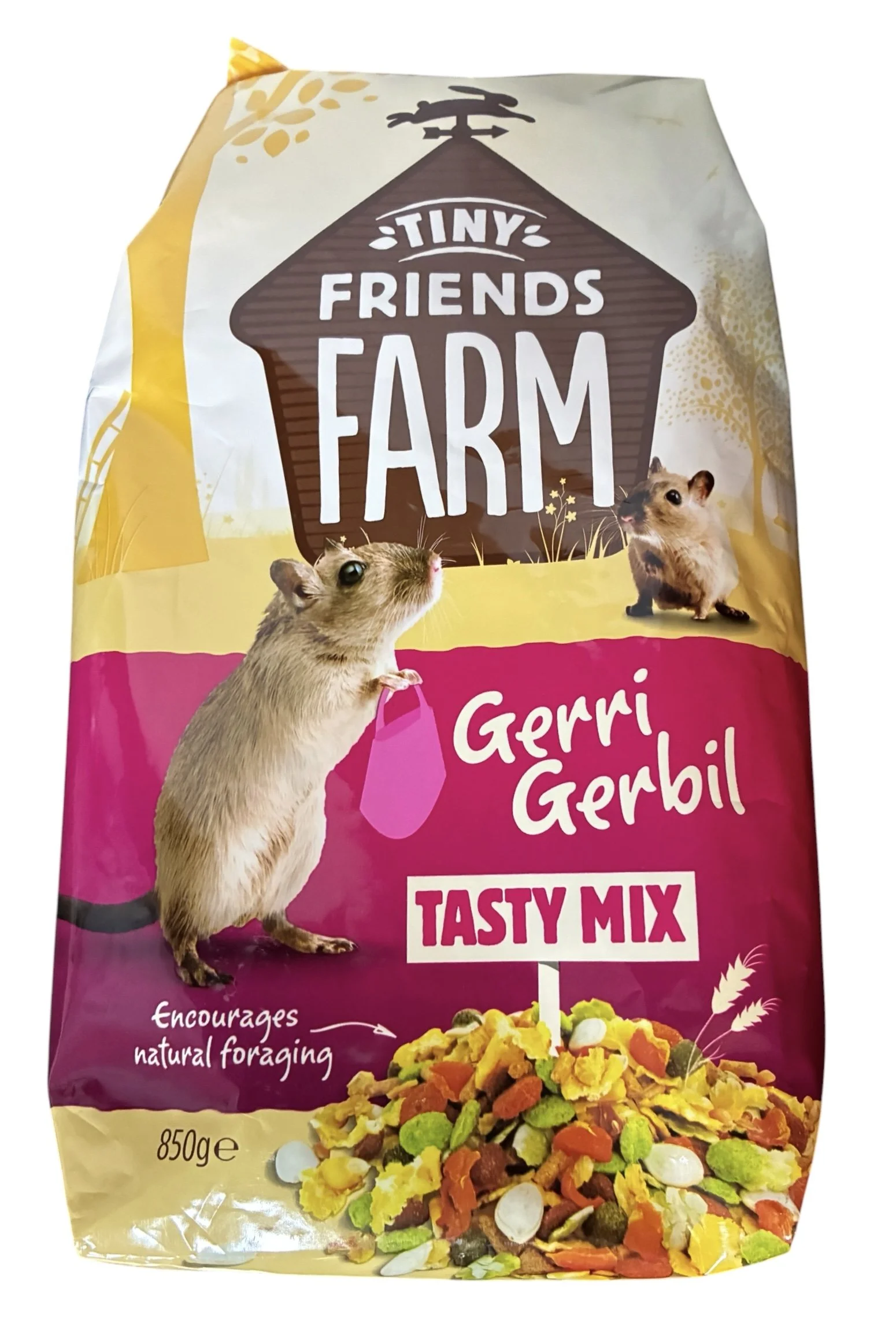 Gerri Gerbil Tasty Mix - Tiny Friends Farm - 850gram
