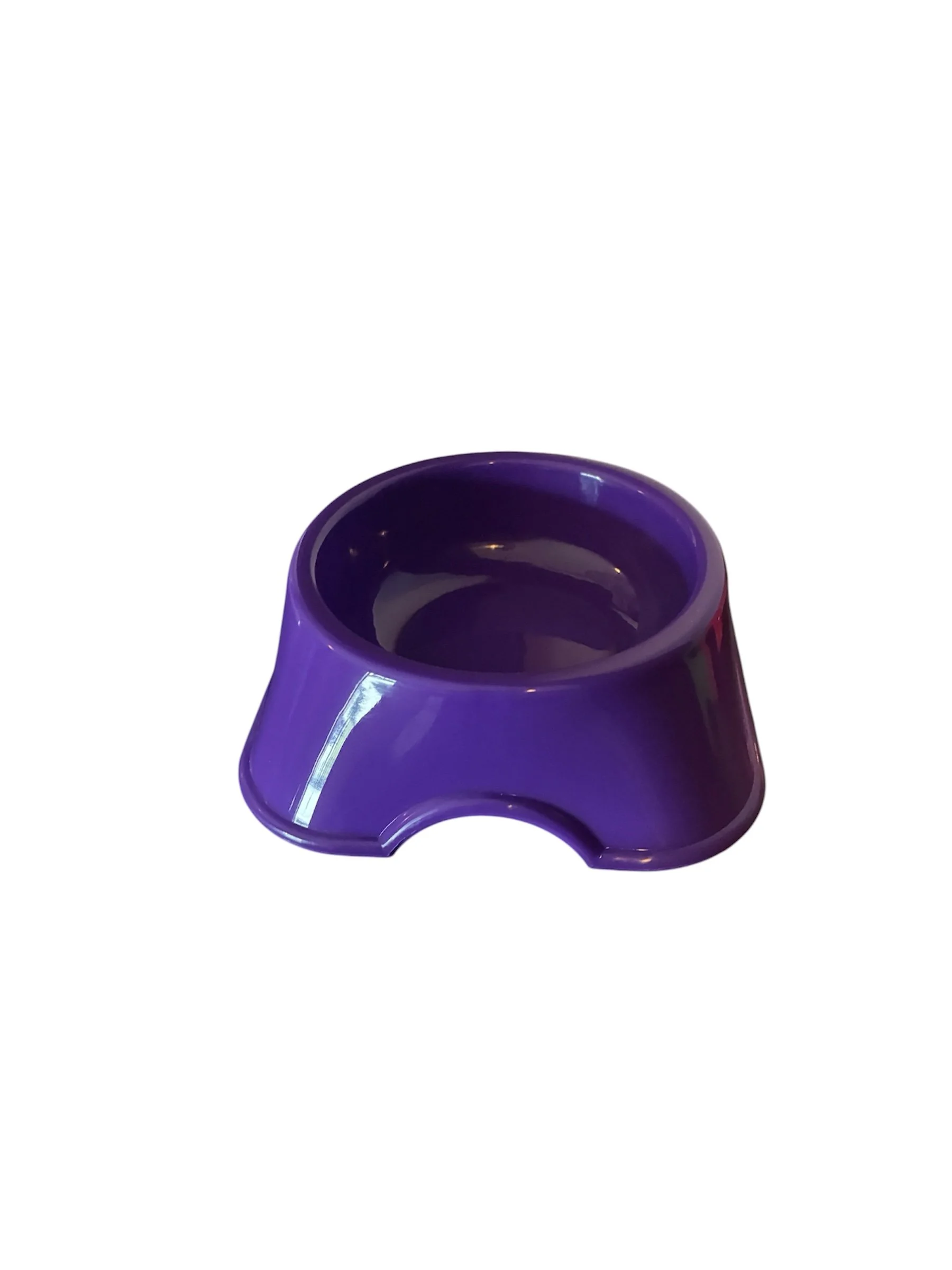 Purple Classic Colortone Midi Dish durable feeding dish for small pets.