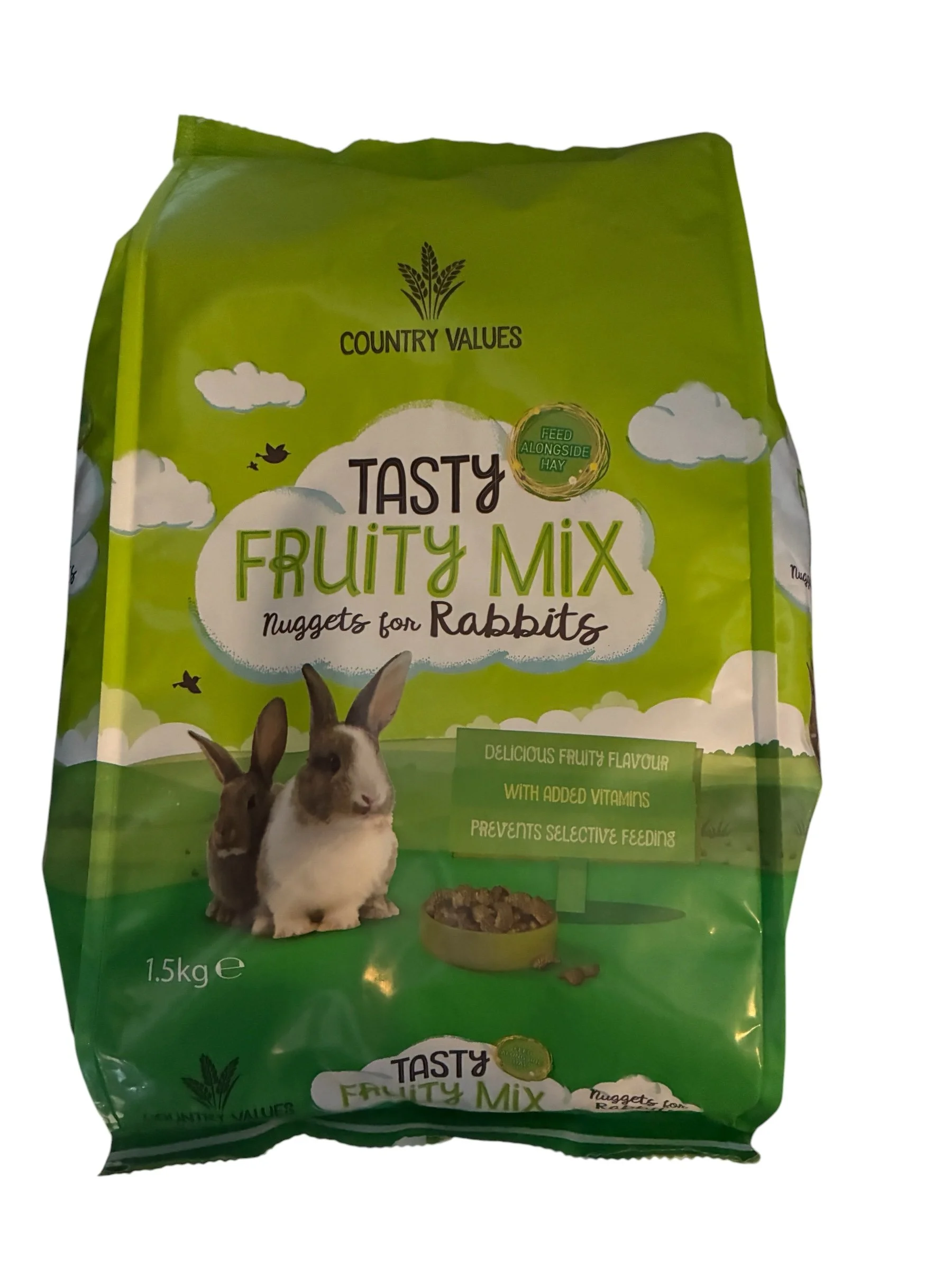 Fun Fruity Mix Nuggets for Rabbits - Country Values - 1.5kg