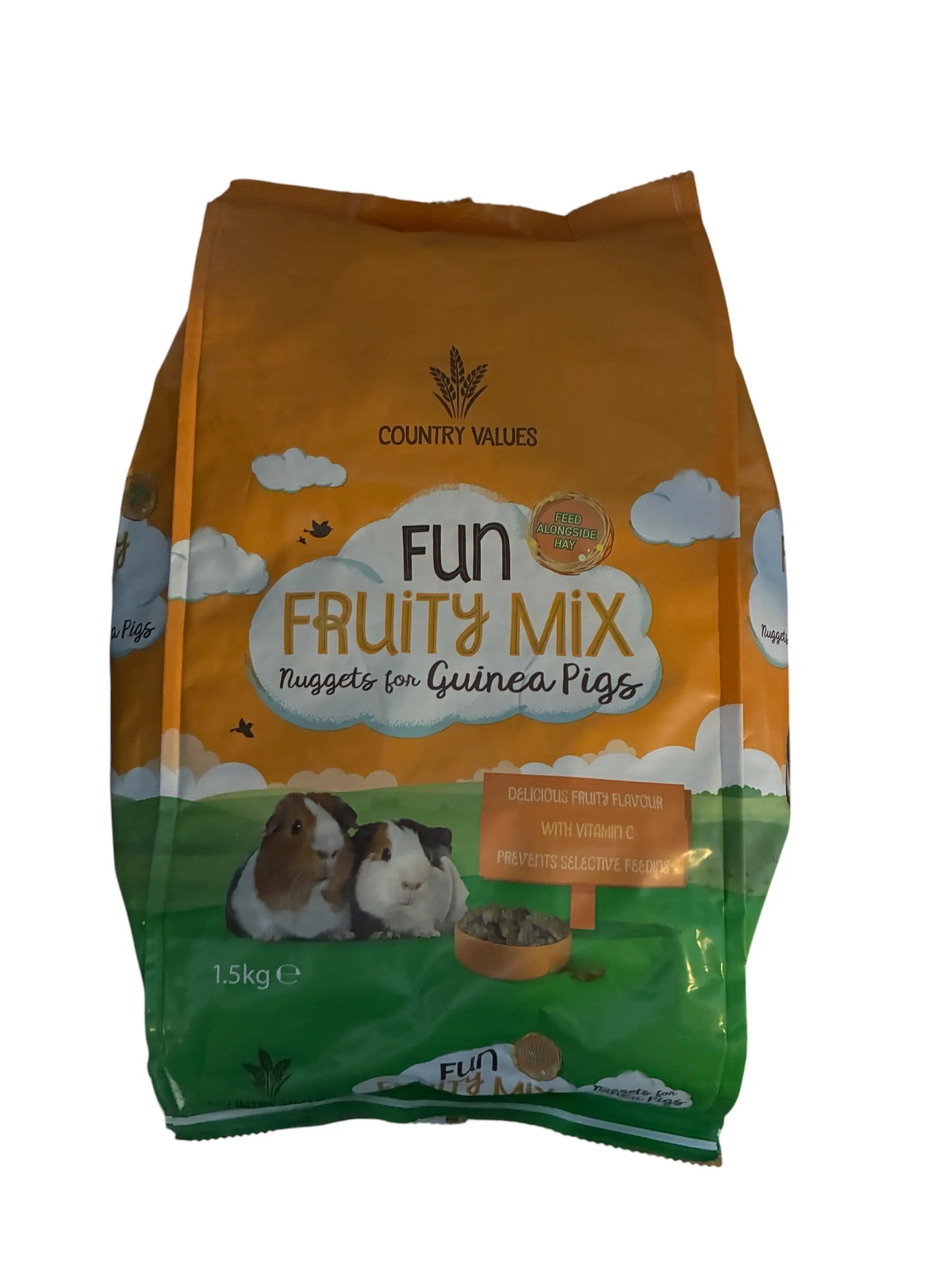 Fun Fruity Mix Nuggets for Guinea Pigs - Country Values - 1.5kg