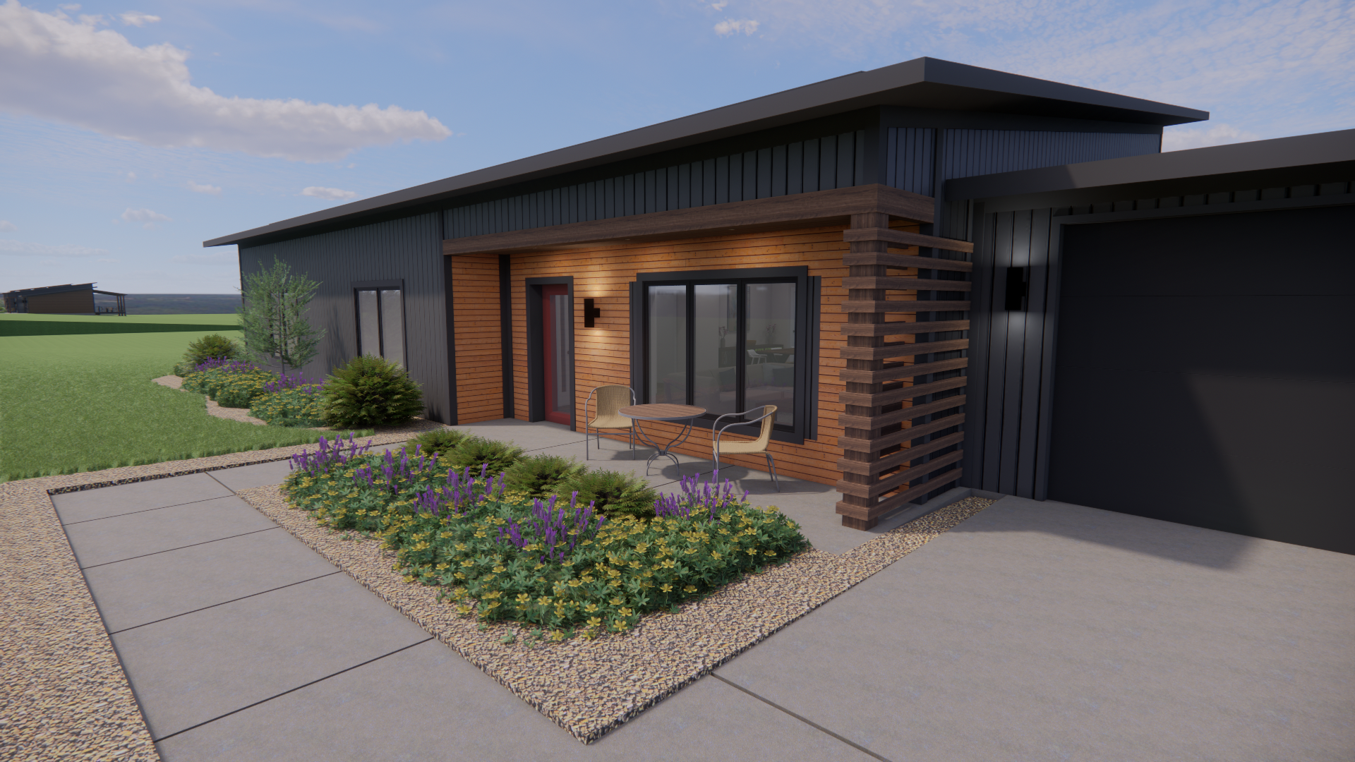 The Cindy by Building Integrity — a panel ready accessible home plan designed for healthy aging in place