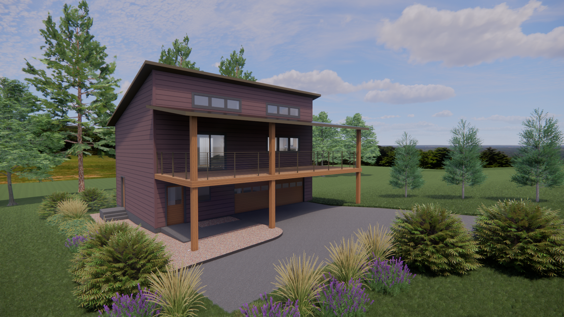 The Douglas — Building Integrity's panel ready mother-in-law suite ADU plan built with prefabricated straw panels