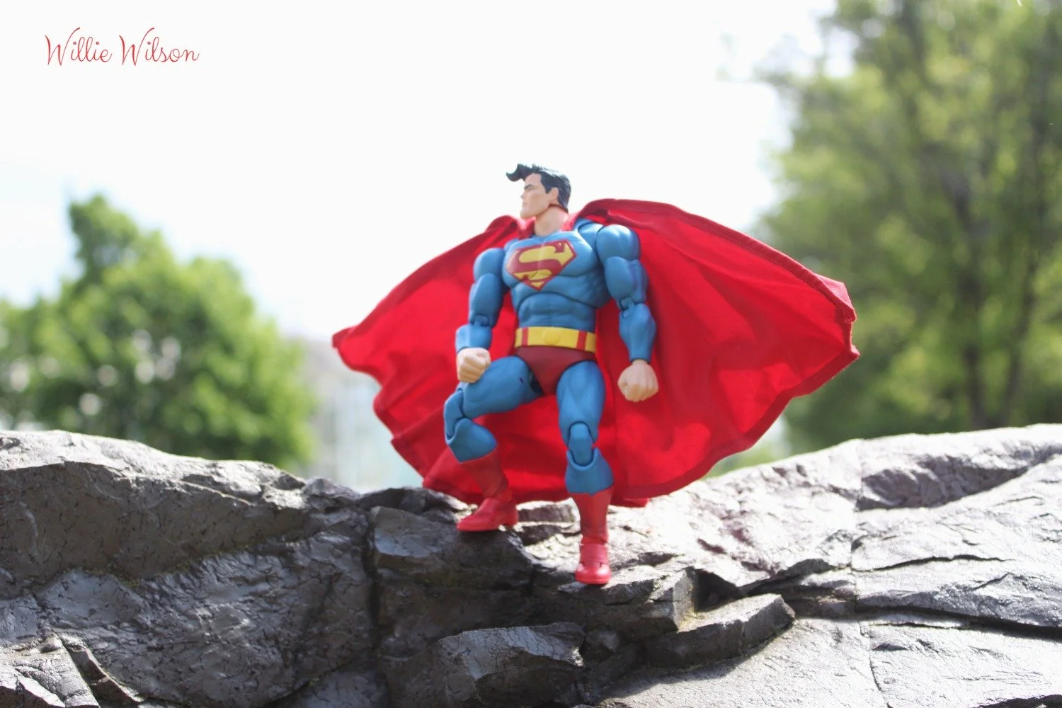 Hope for Tomorrow
By Willie Wilson

#superman #dccomics #dcuniverse #photography #day #toyphotography #red