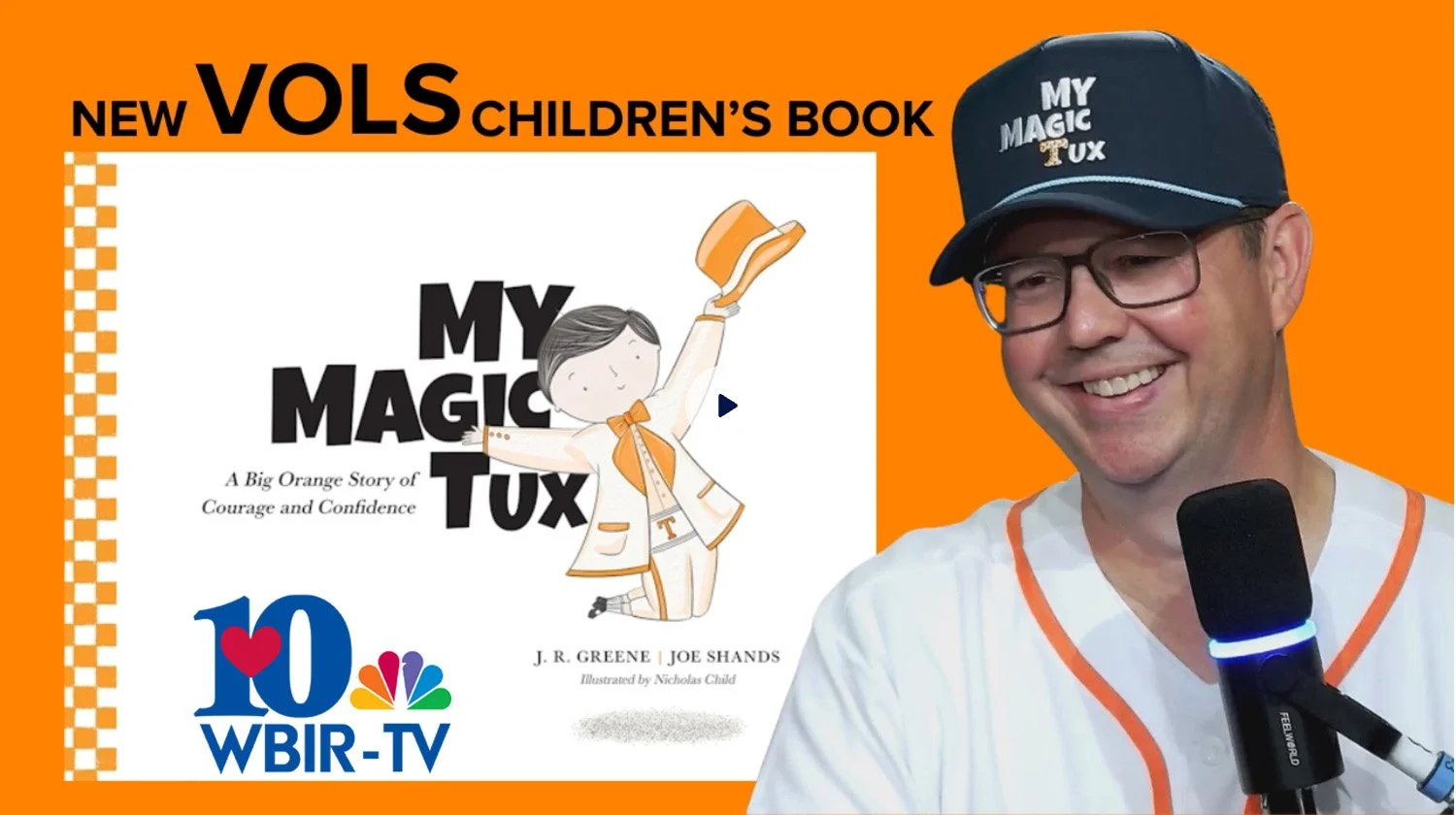 My Magic Tux: Author on UT Children's Book (Copy)
