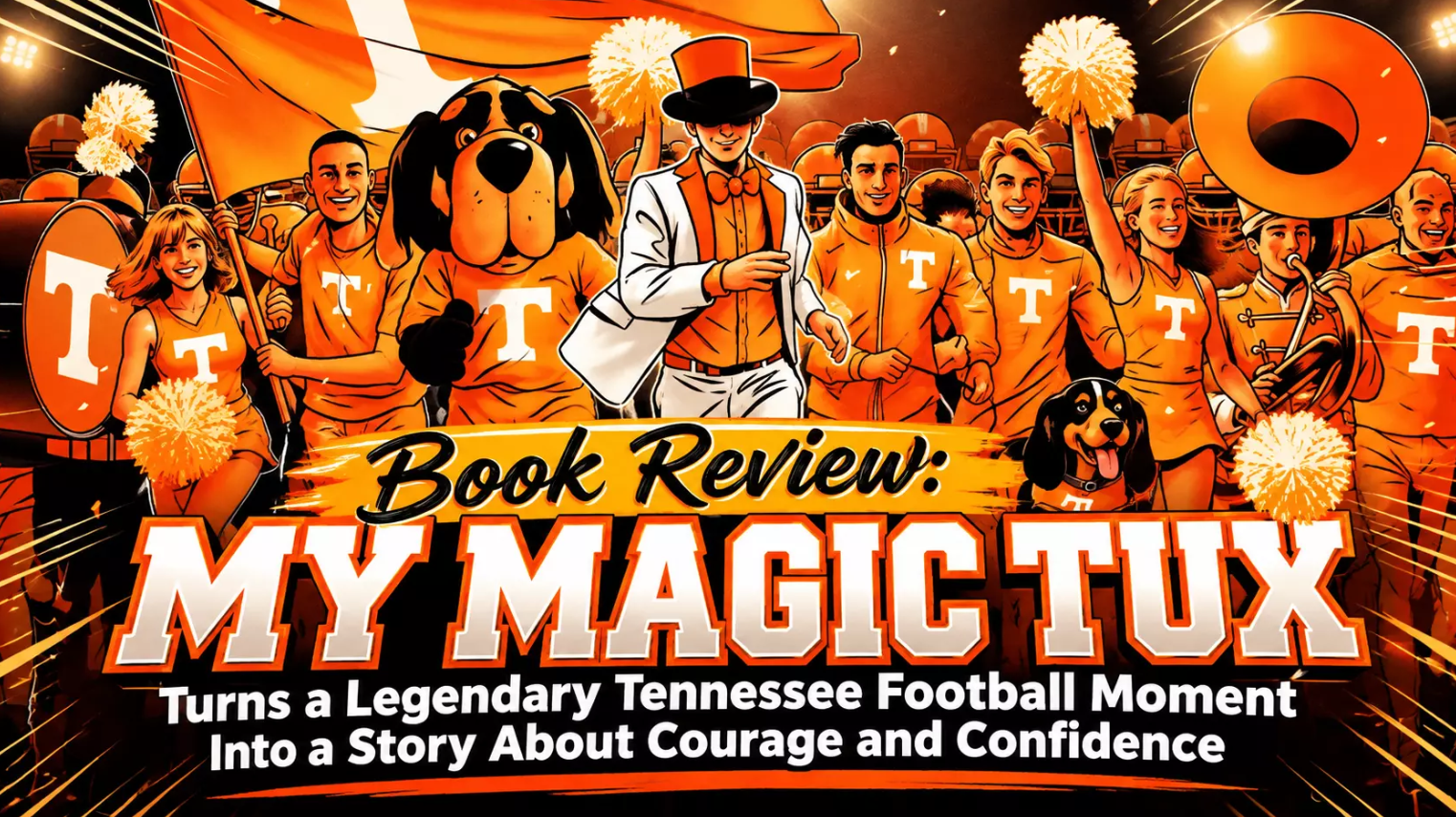 Book Review: My Magic Tux Turns a Legendary Tennessee Football Moment Into a Story About Courage and Confidence