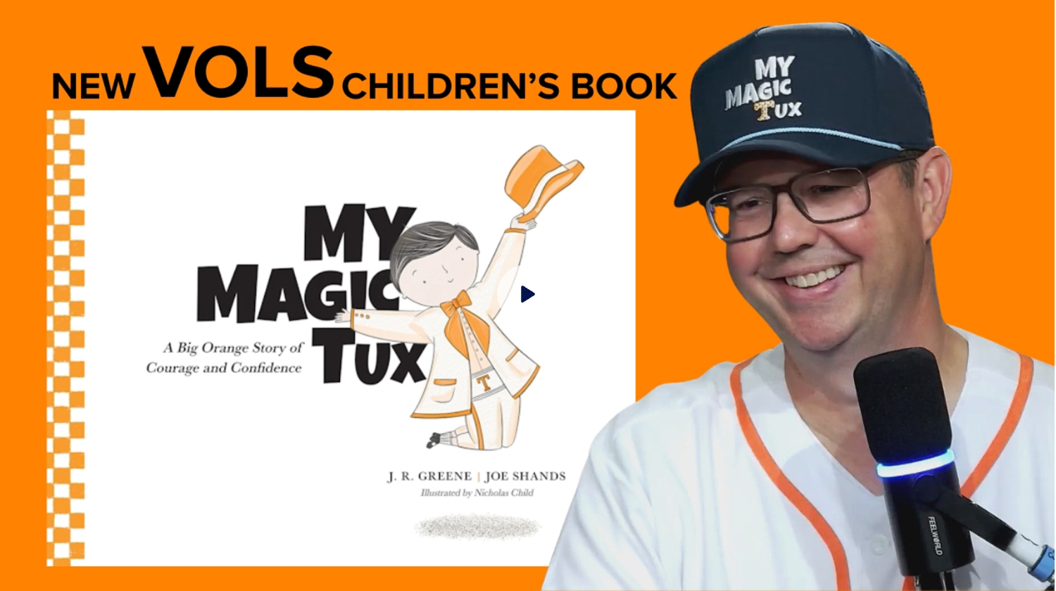 My Magic Tux: Author on UT Children's Book