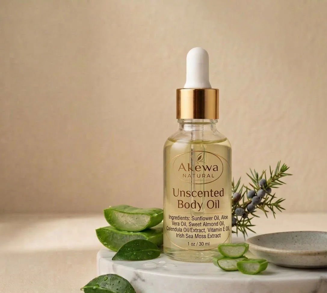 Unscented Body Oil