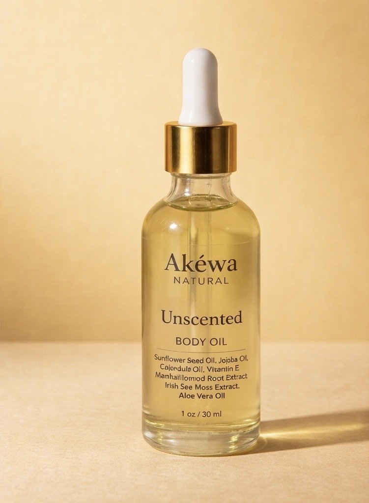 Unscented Body Oil