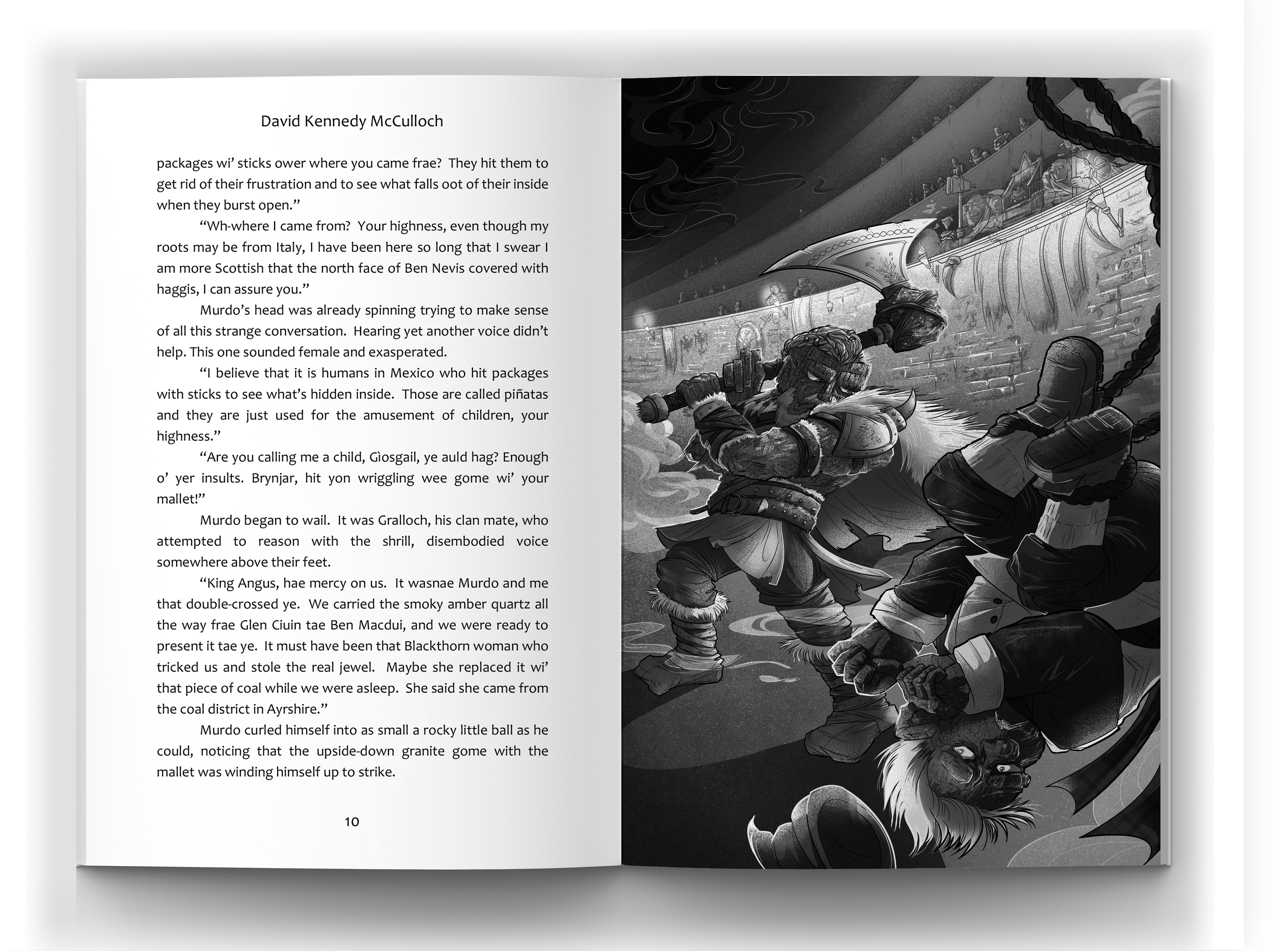 Gome Fable 4
Sample Spread: Pages 10-11