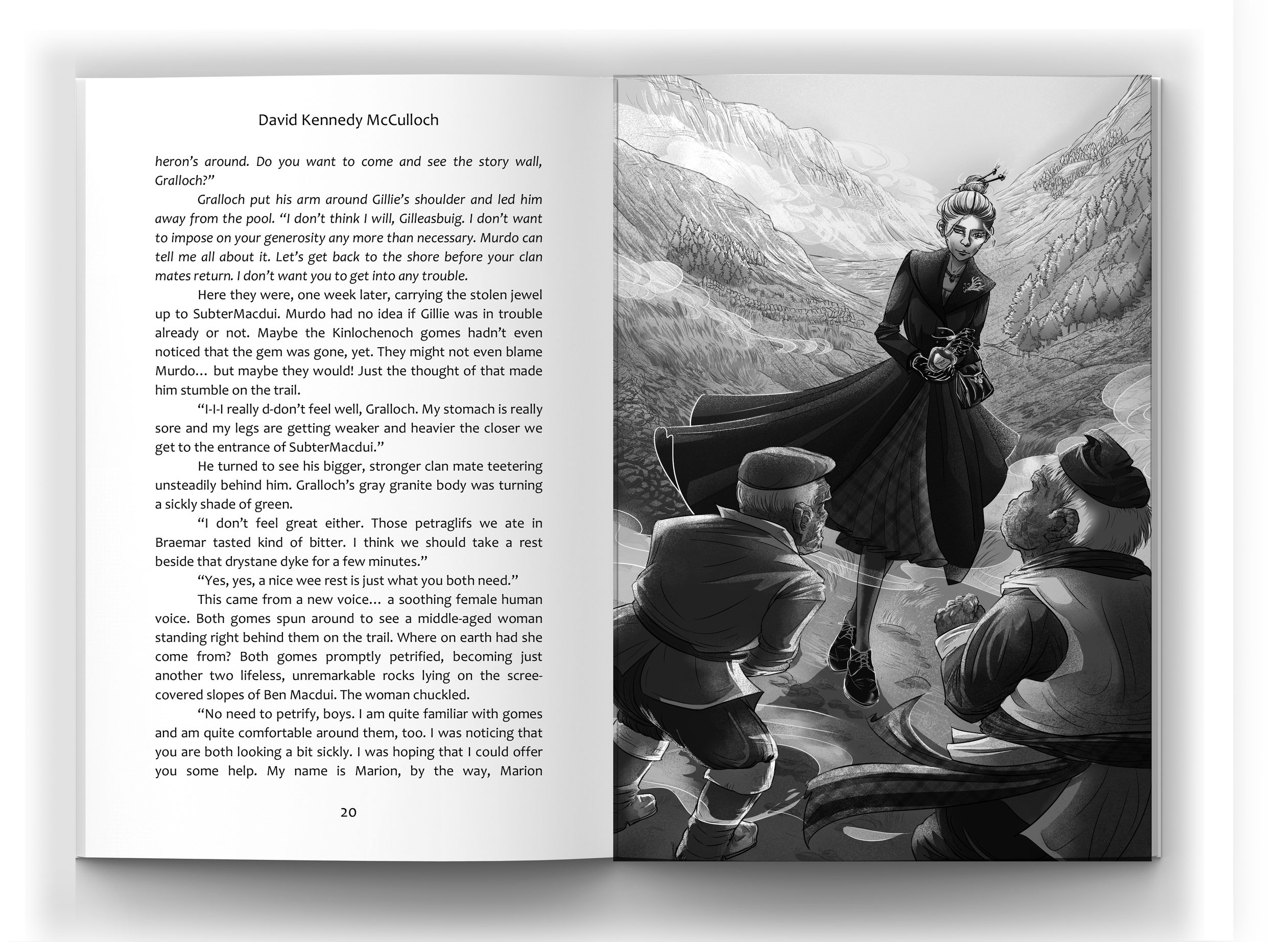 Gome Fable 3
Sample Spread: Pages 20-21