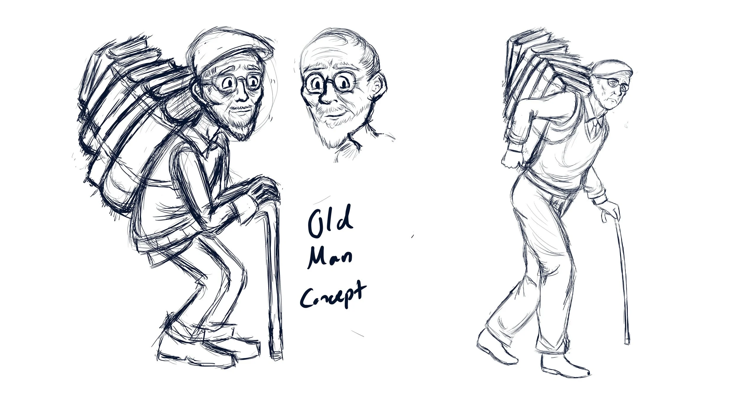 Old Man Design Progress