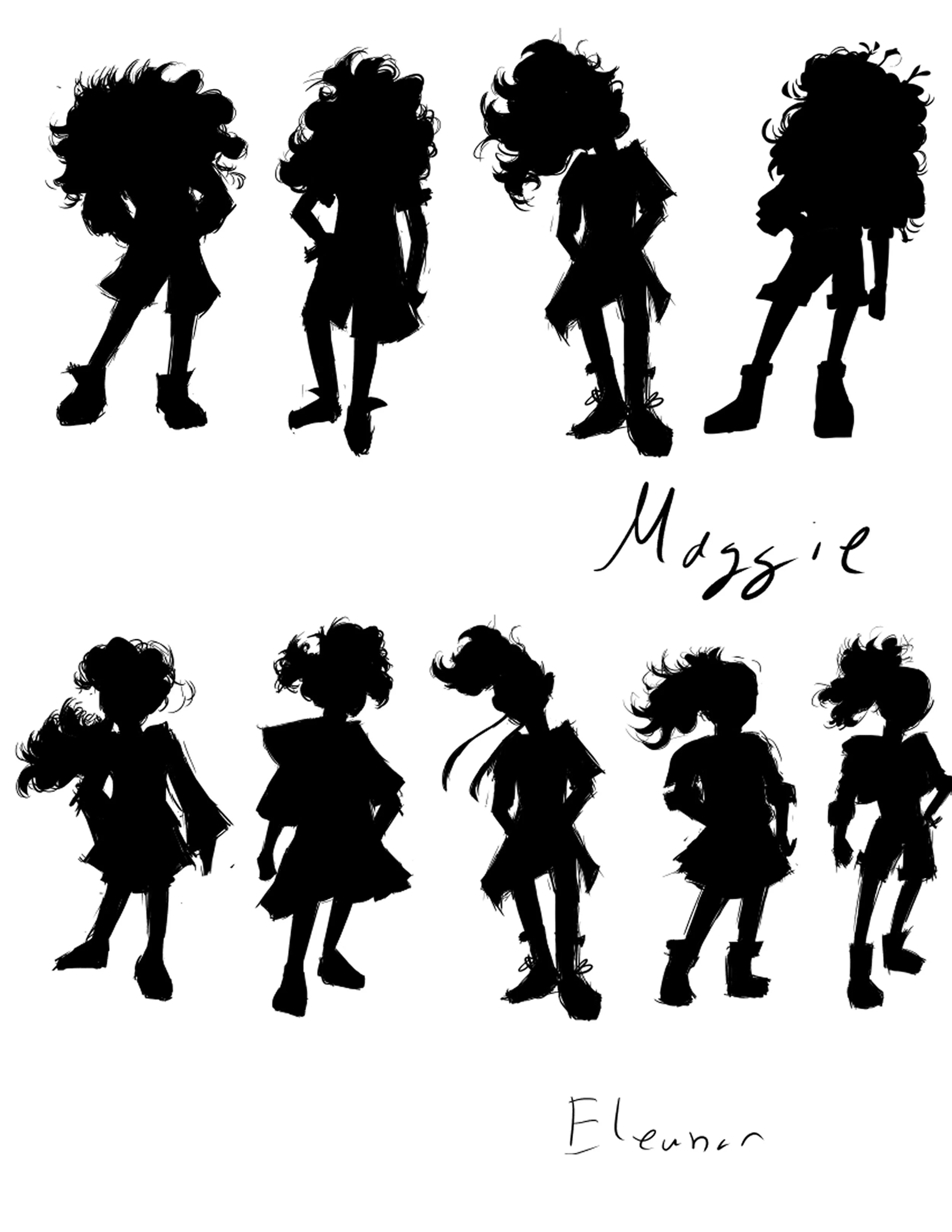 Maggie and Eleanor Charcter Silhouettes.jpg
