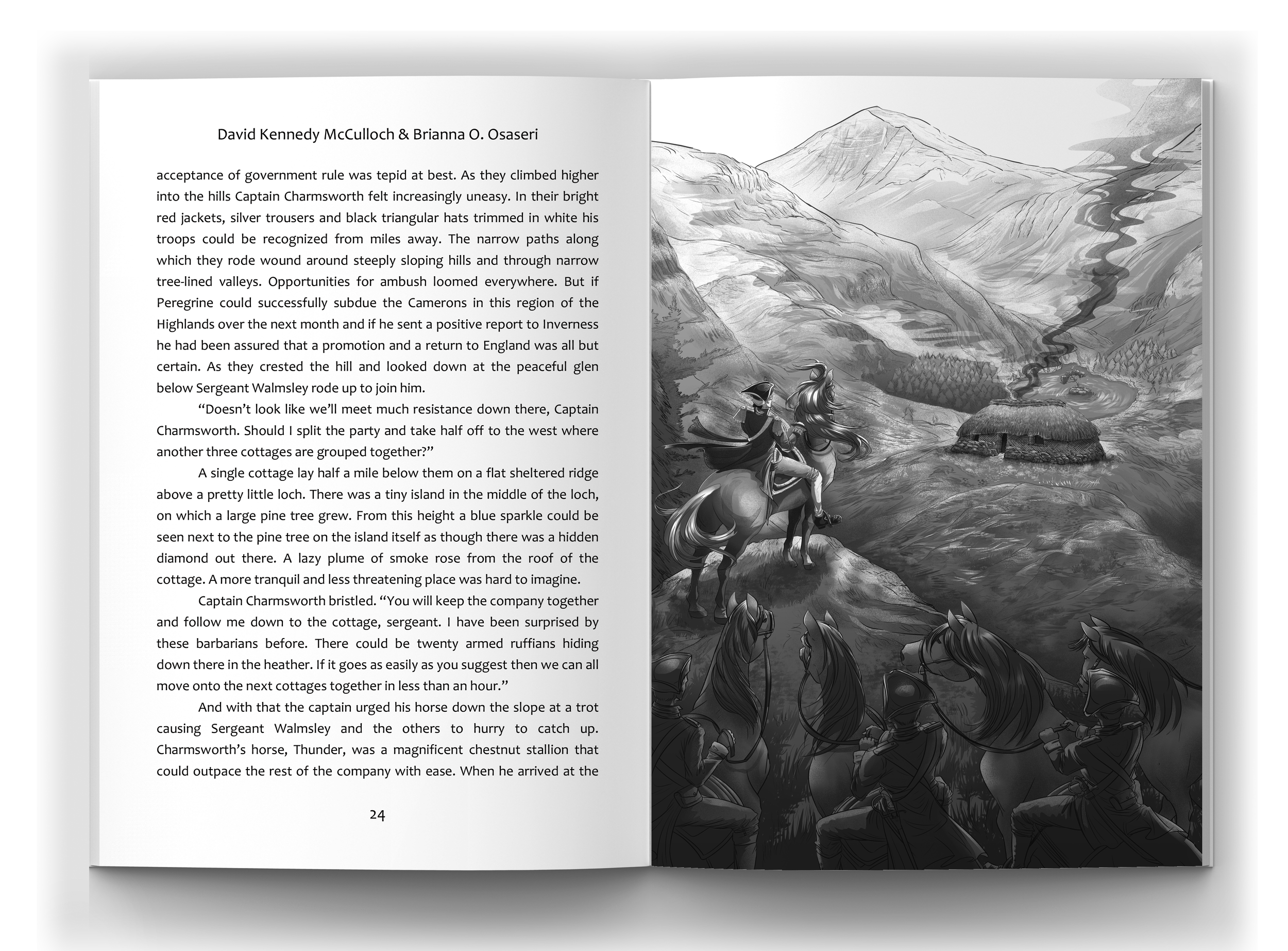 Gome Fable 1
Sample Spread: Pages 24-25