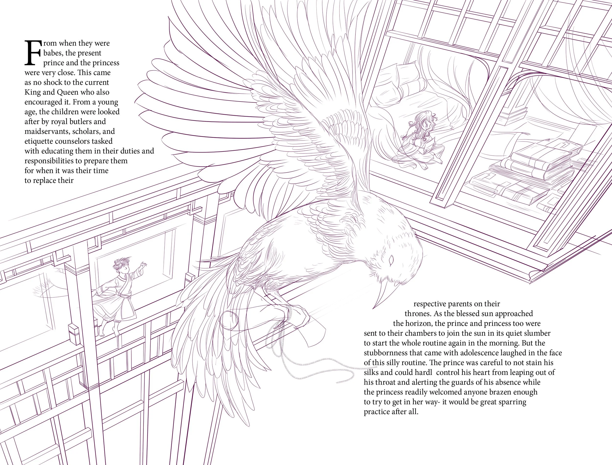Line Comp for Illustration 4