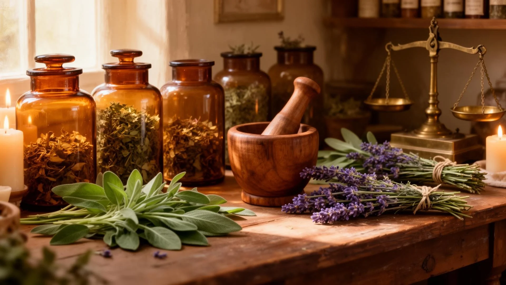 The Living Apothecary Series