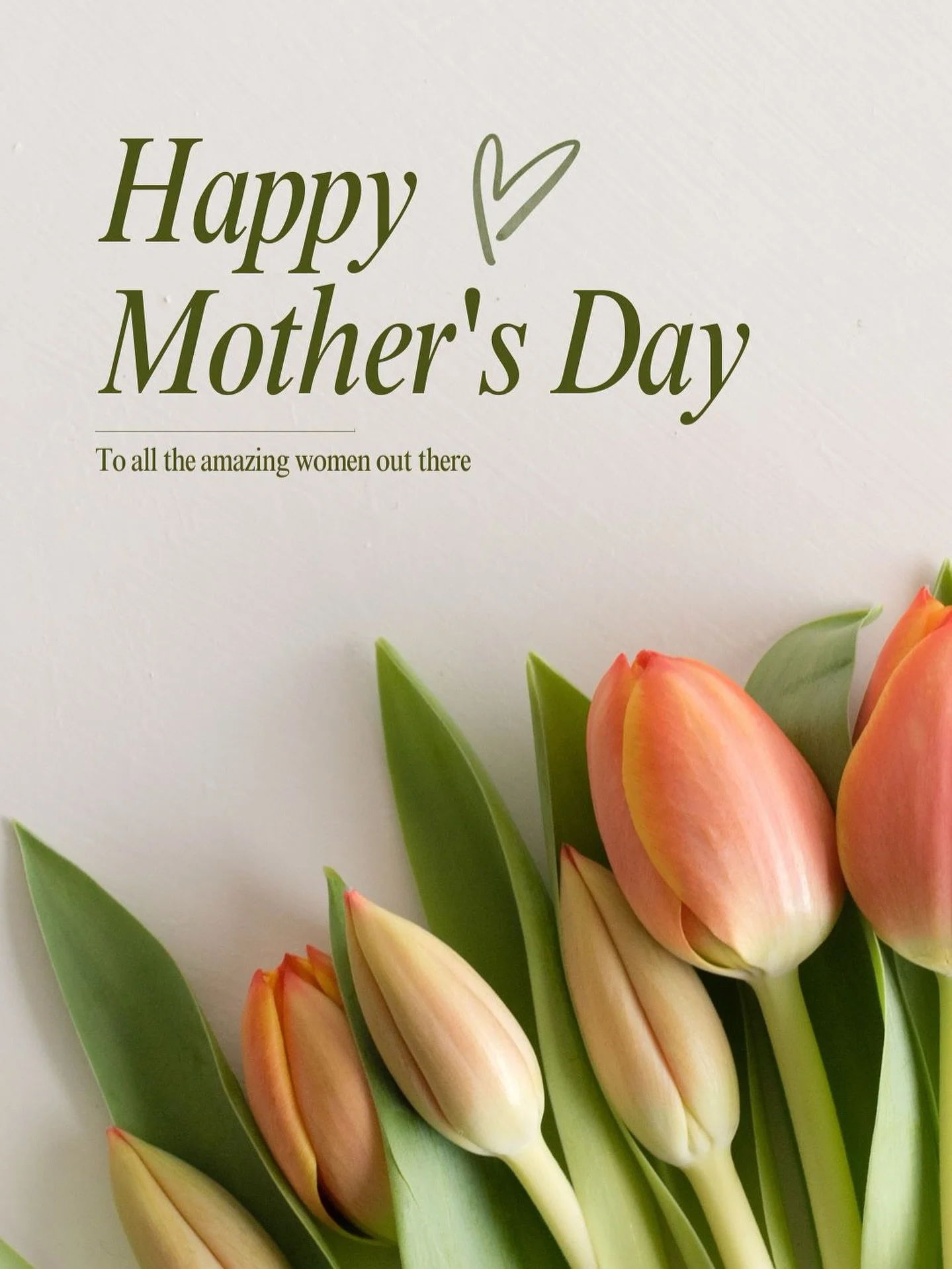 Happy Mother&rsquo;s Day🤍🌷

#mothersday #specialevents #celebrate
