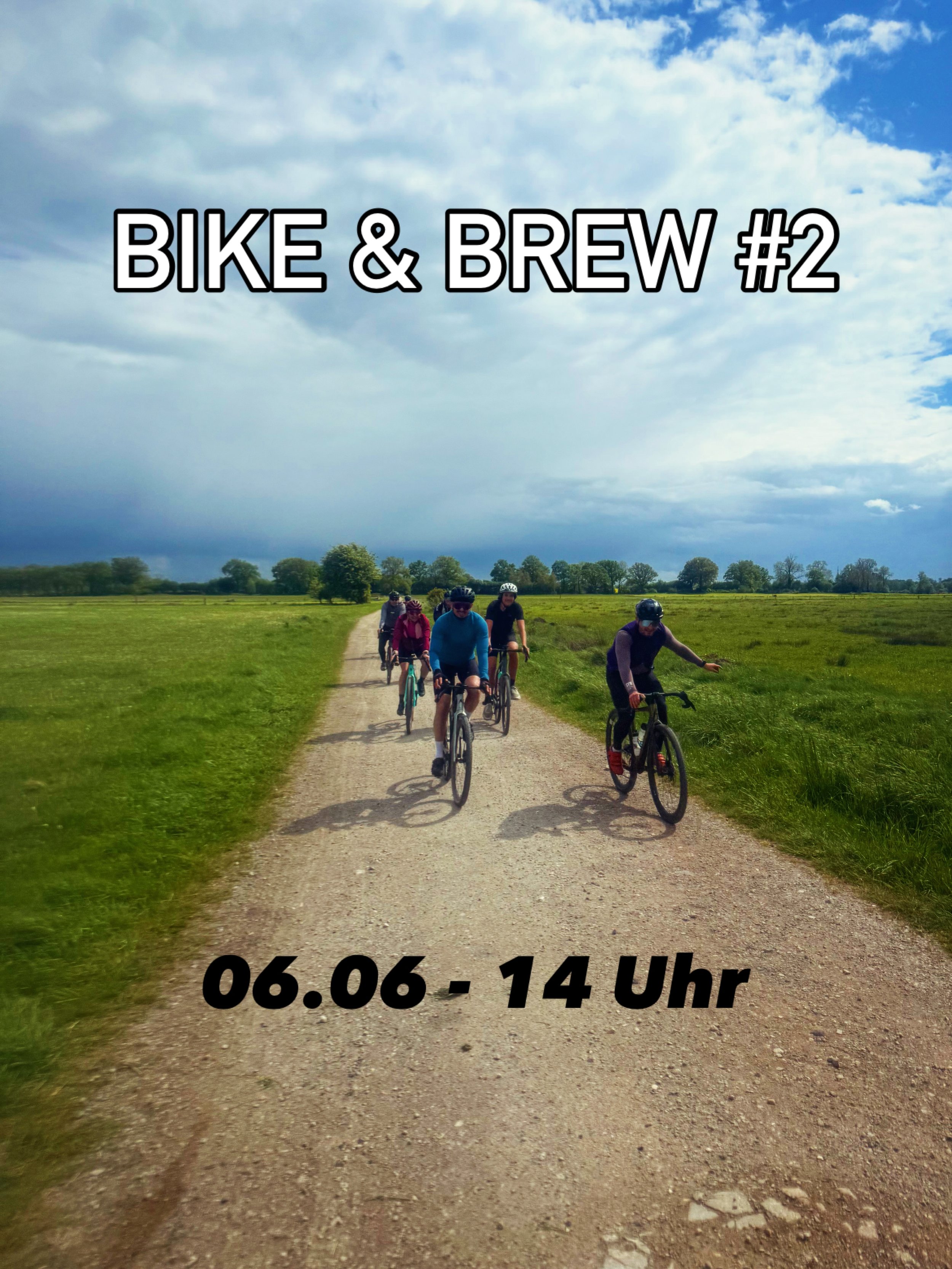 Der erste Bike &amp; Brew Community Ride war ein voller Erfolg &ndash; und genau daran wollen wir direkt ankn&uuml;pfen. 🙌🏼

Am 06.06. geht es in die n&auml;chste Runde: Wir fahren wieder gemeinsam &uuml;ber die Schotterpiste, diesmal mit einer lei