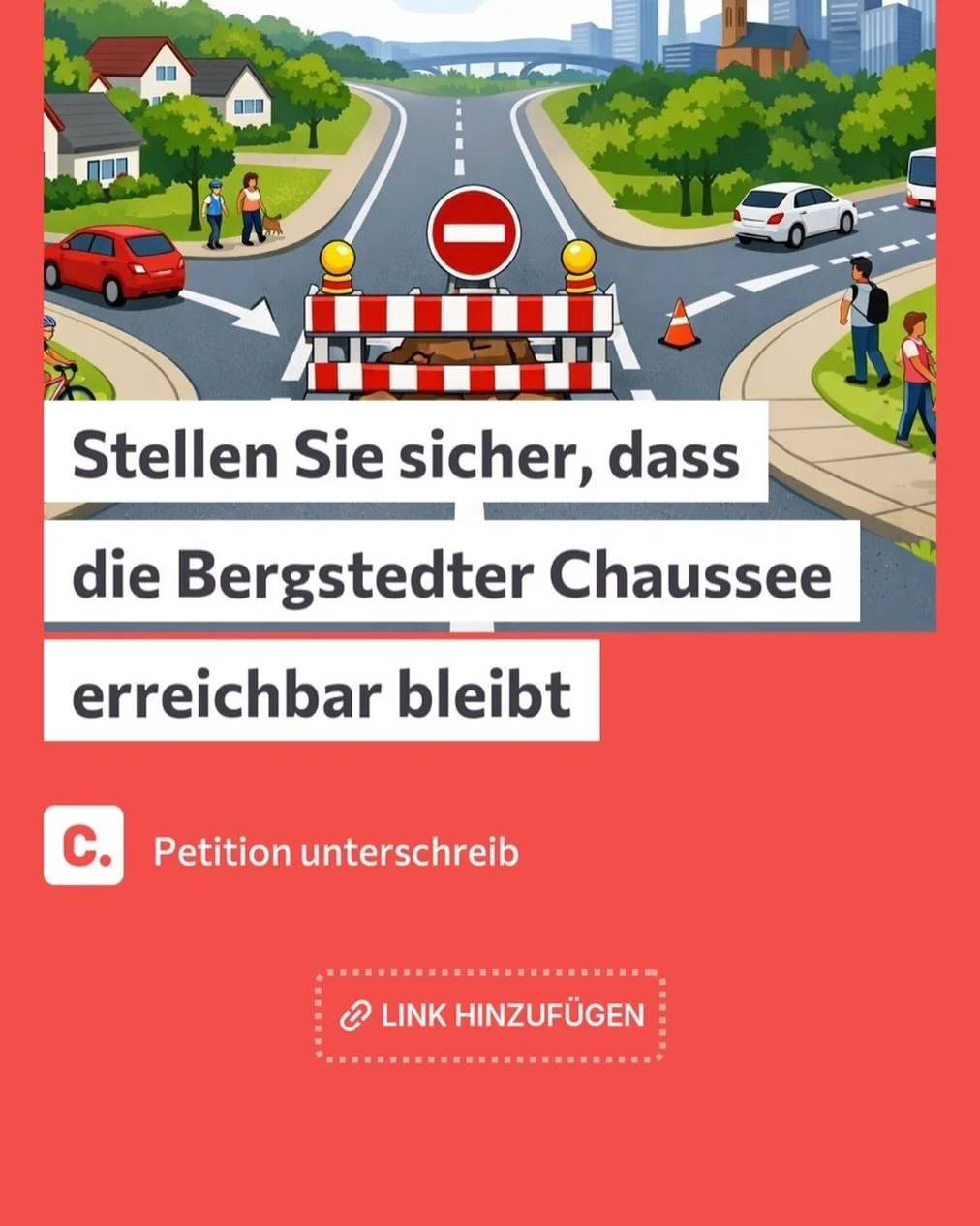 Diese Voll-Sperrung wird ernsthafte Folgen f&uuml;r alle B&uuml;rger und auch lokalen Gesch&auml;fte wie uns haben. Bitte unterst&uuml;tzt diese Petition. Die geplante Sperrung ist noch akzeptabel. Link in den Kommentaren!