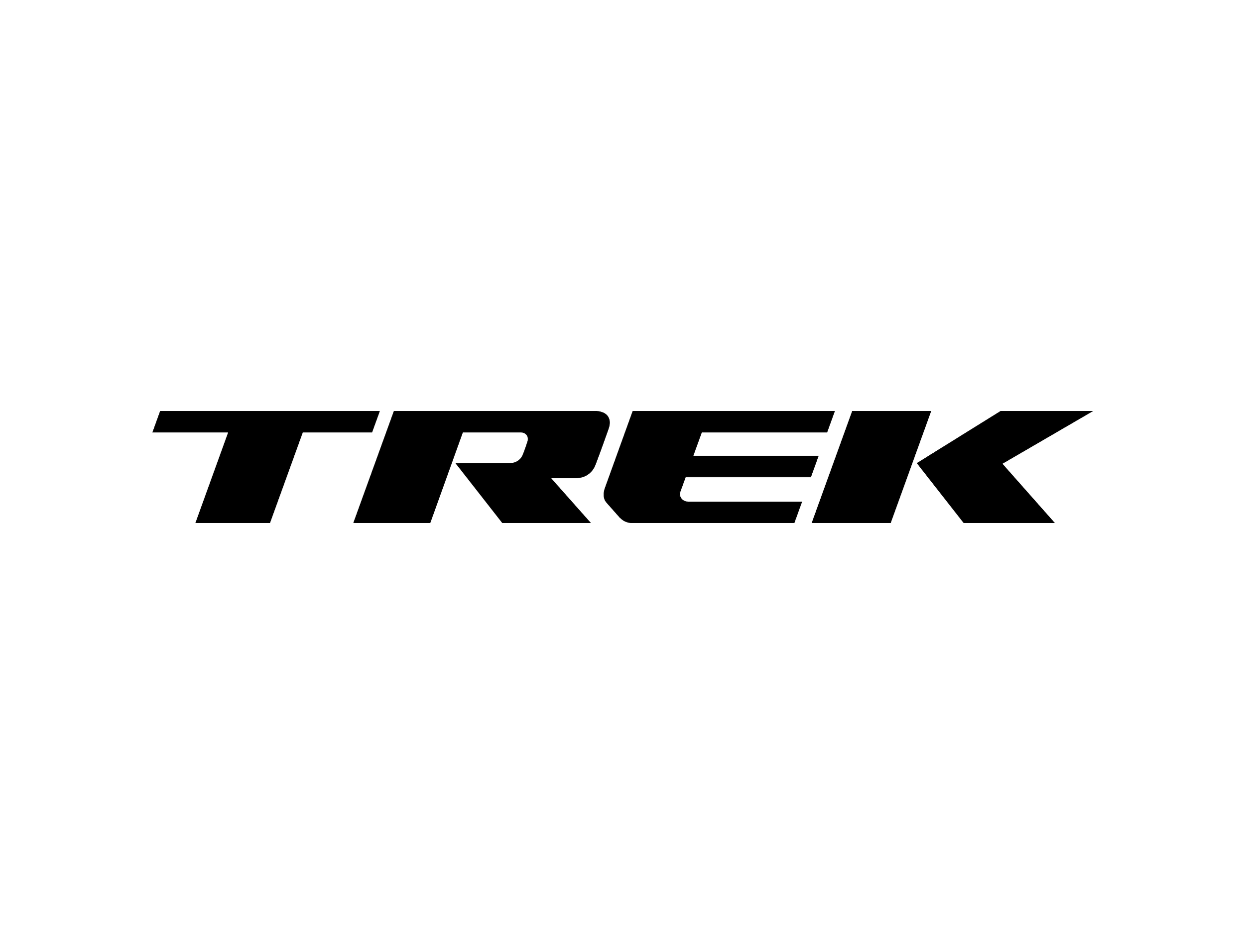 Das Logo des Films "Star Trek" in schwarzer Schrift mit dem Titel "Trek" in grauer, stilisierter Schrift auf schwarzem Hintergrund.