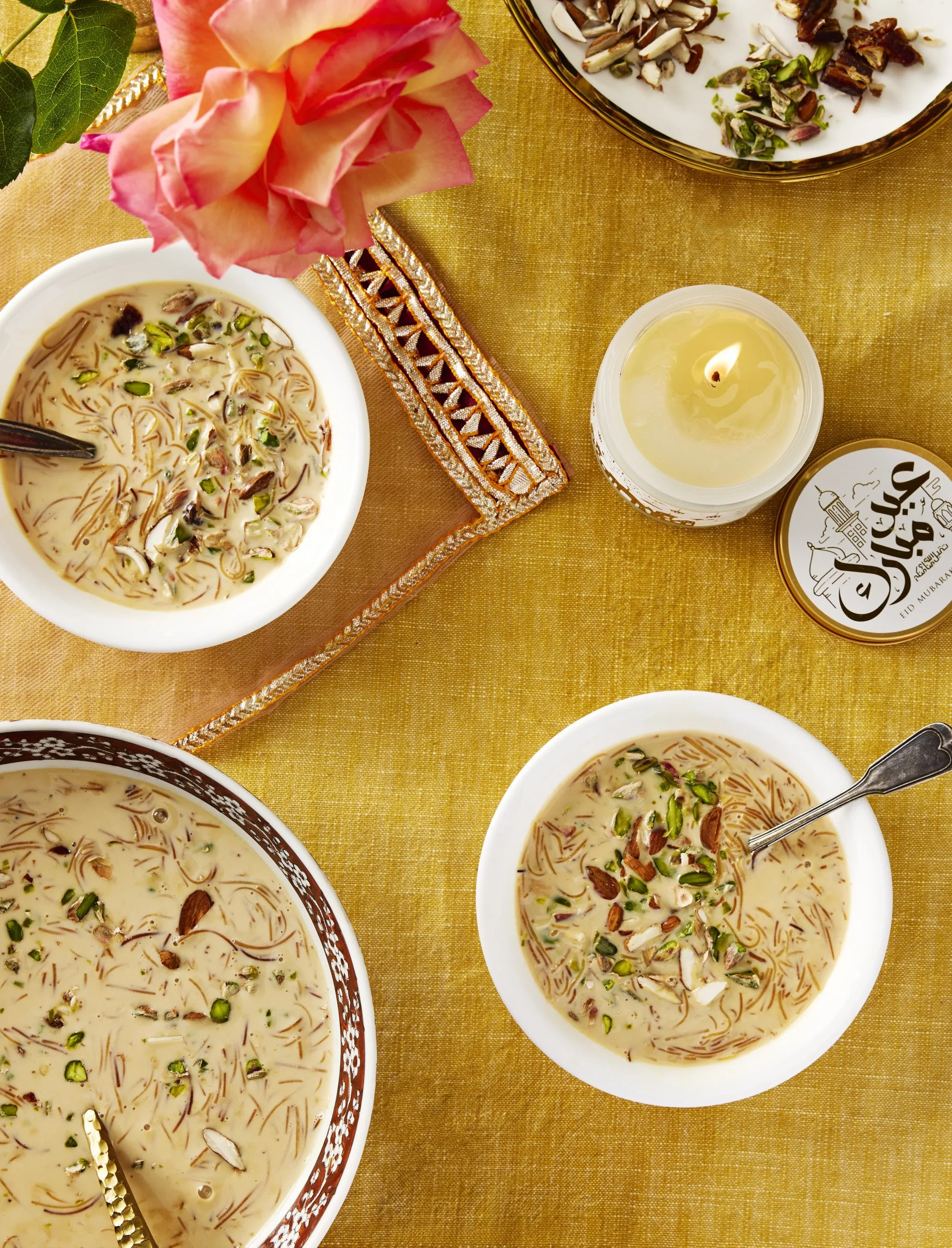 Sewaiyan (or seviyan) from Zareen’s Pakistani Kitchen cookbook, photographed by Neetu Laddha, food photographer  - San Francisco, California