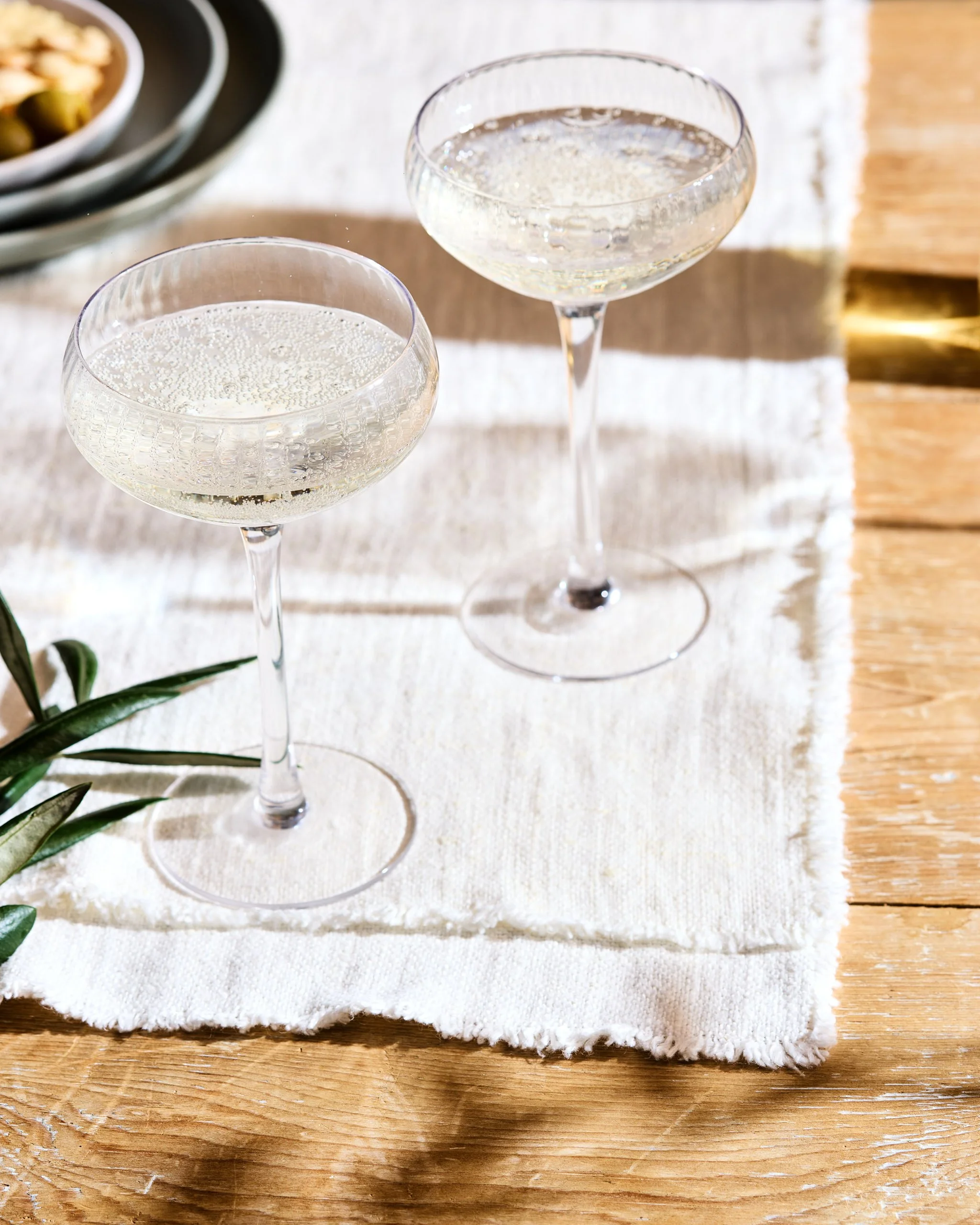 Sparkling wine with natural light, photographed by Neetu Laddha, San Francisco beverage photographer