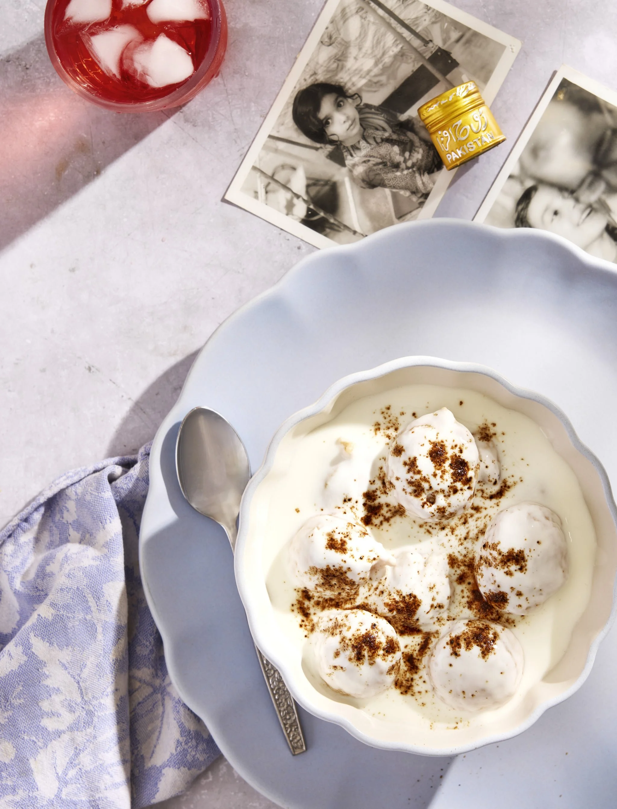 Dahi Barre from Zareen’s Pakistani Kitchen cookbook, photographed by Neetu Laddha, food photographer  - San Francisco, California