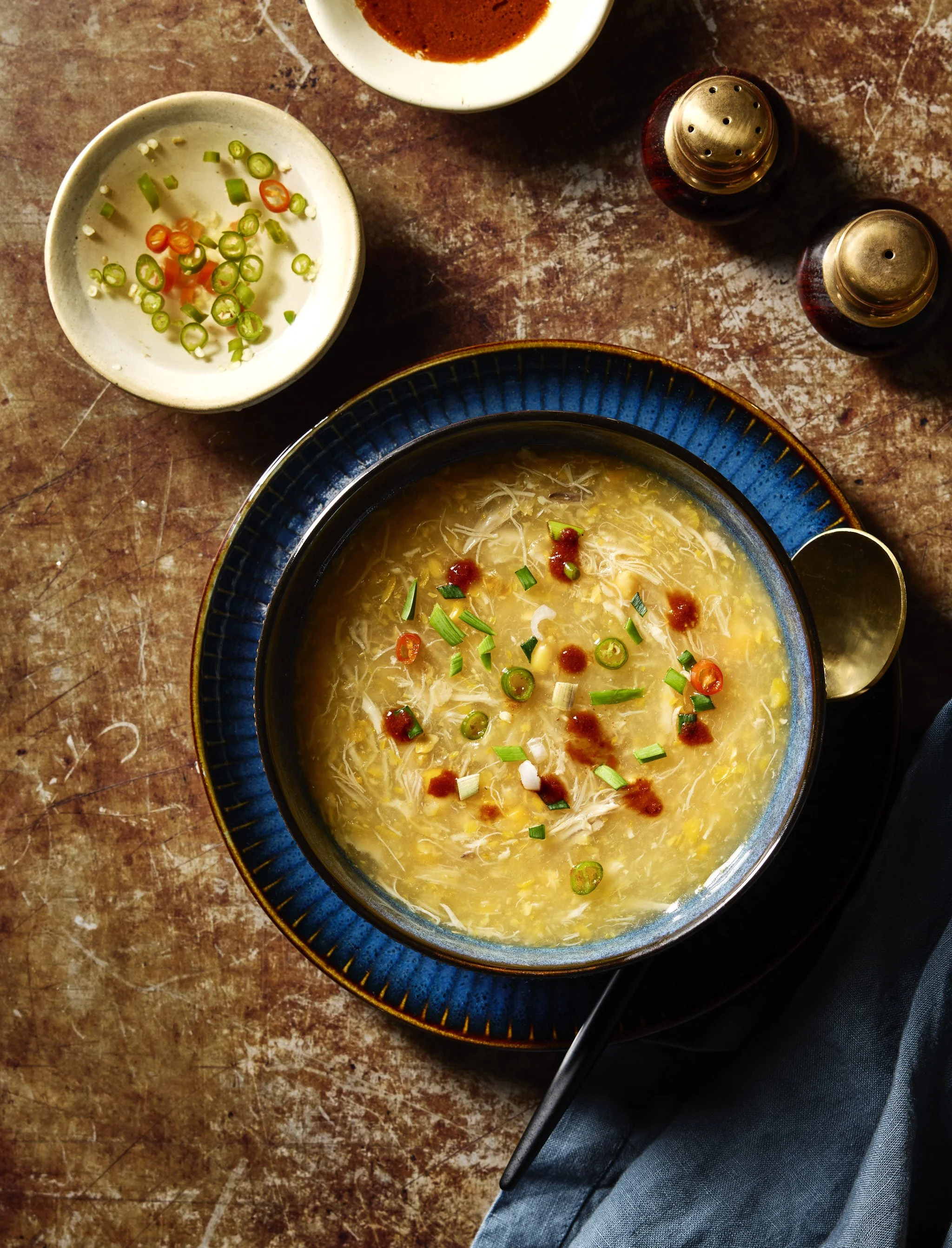 Chicken Soup - photographed by Neetu Laddha, cookbook photographer San Francisco