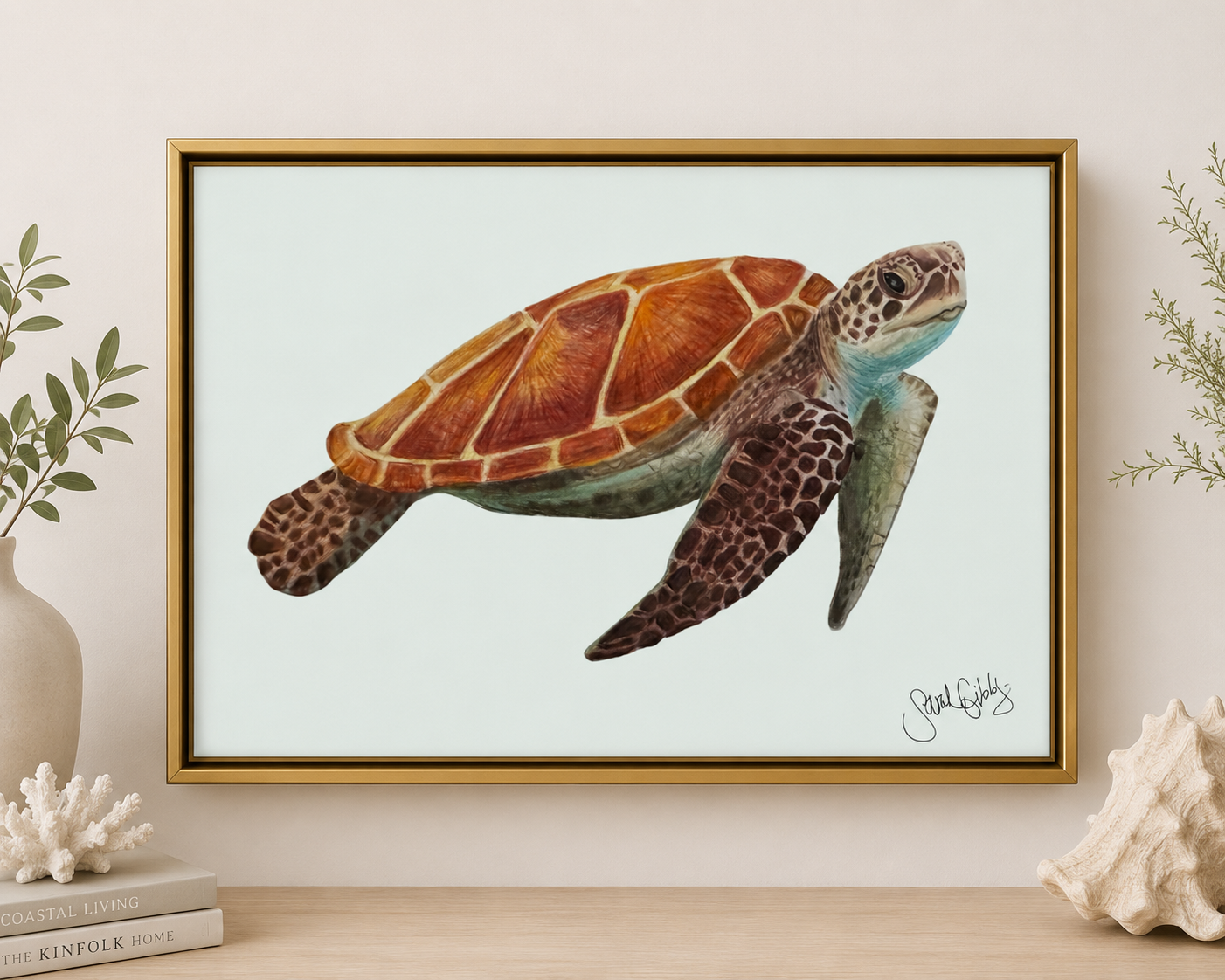 Sea Turtle Canvas