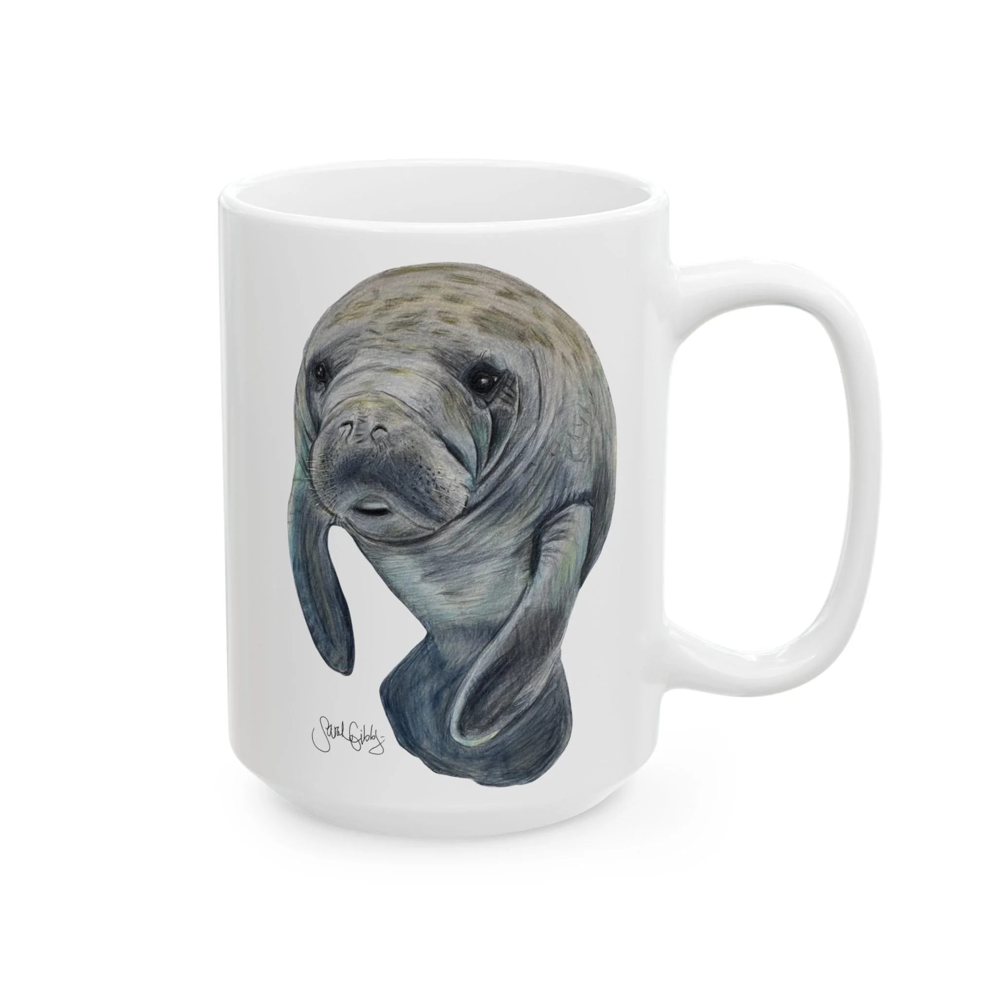 Manatee Ceramic Mug