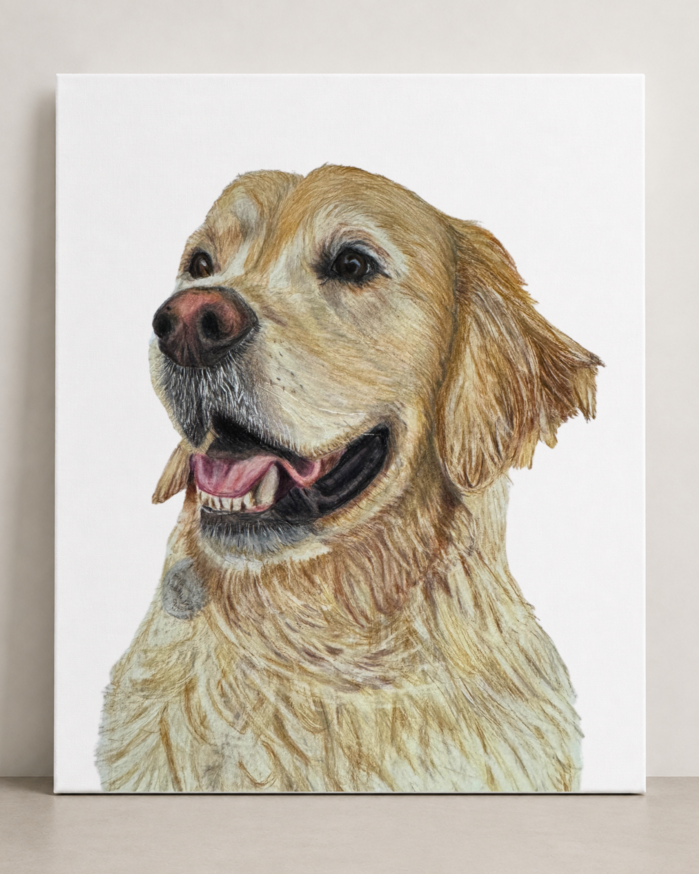 Golden Retriever Canvas